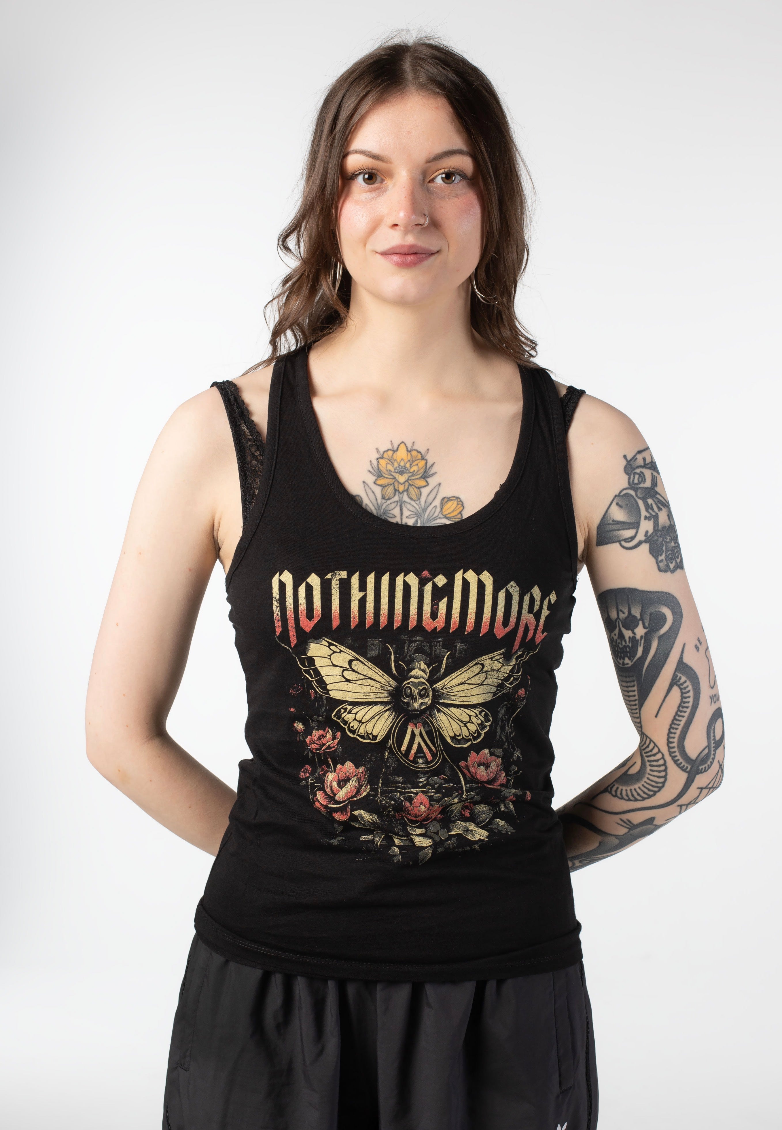 Nothing More - Death Moth Racerback - Tank | Women-Image