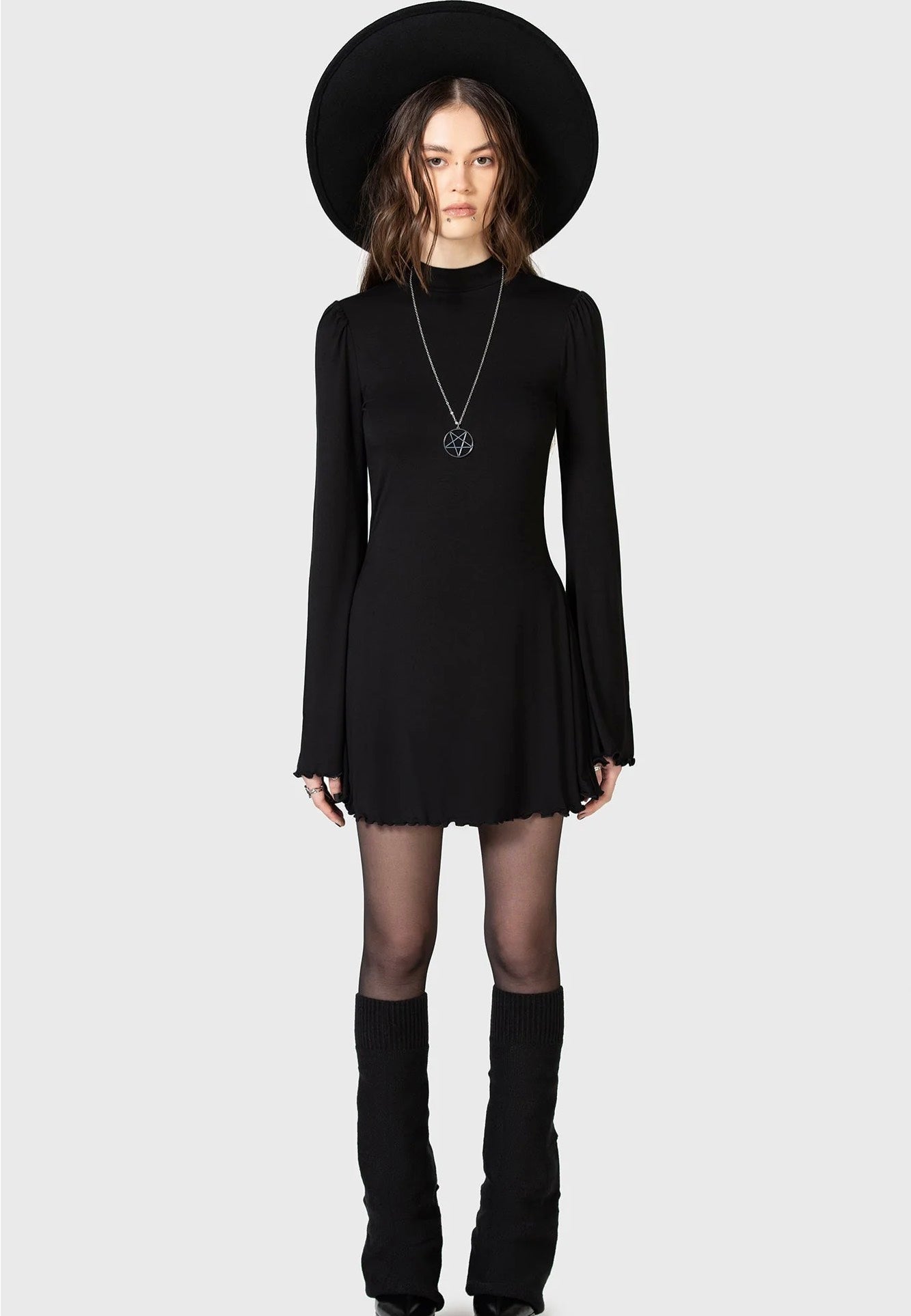 Killstar x Kihilist - Of The Blade Mini Black - Dress | Women-Image