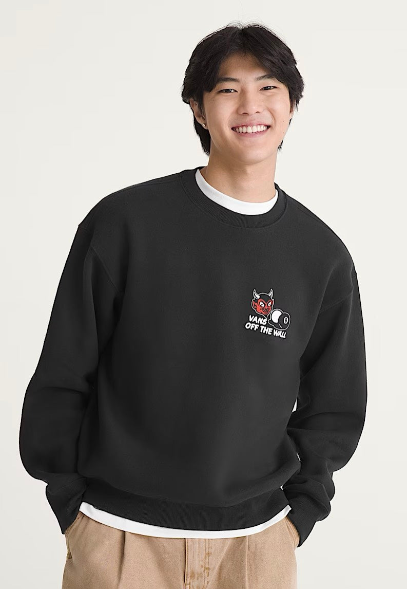 Vans Old Scratch Crew Black Suéter