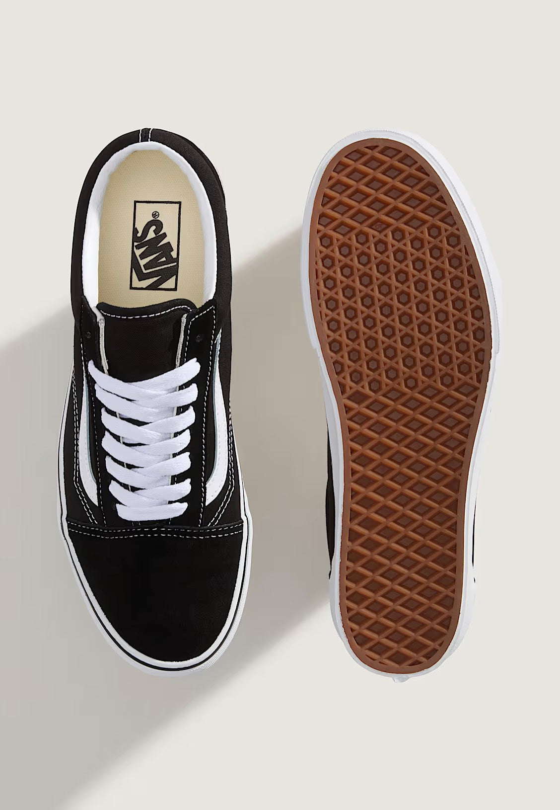 Vans Old Skool Stackform Suede/Canvas Black/True White Zapatos