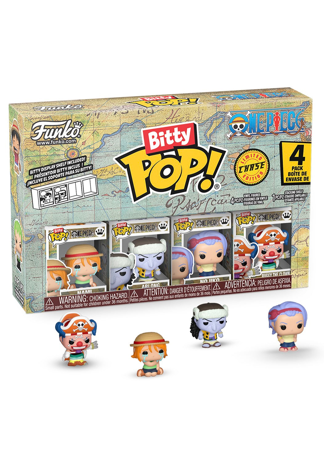 One Piece - Nami Bitty POP! 4PK - Funko Pop | Nuclear Blast