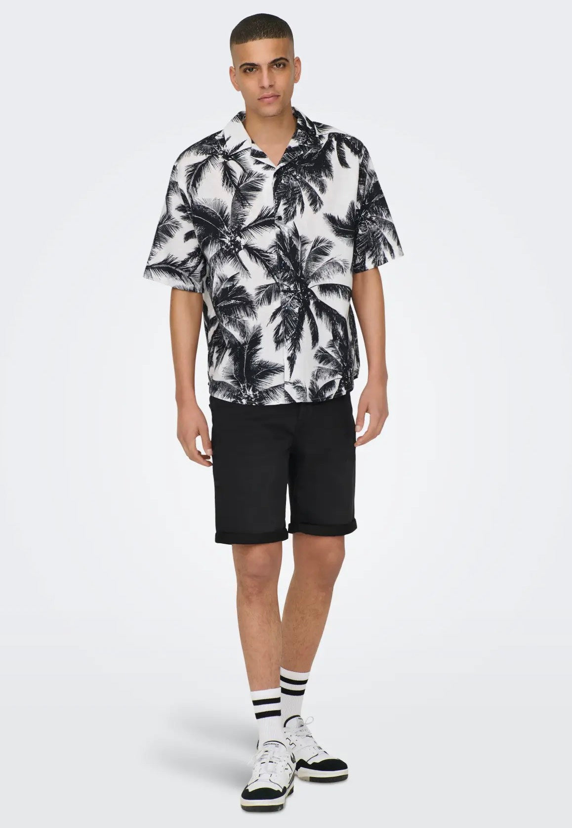 Only & Sons - Ply Life Reg Black - Shorts | Men-Image