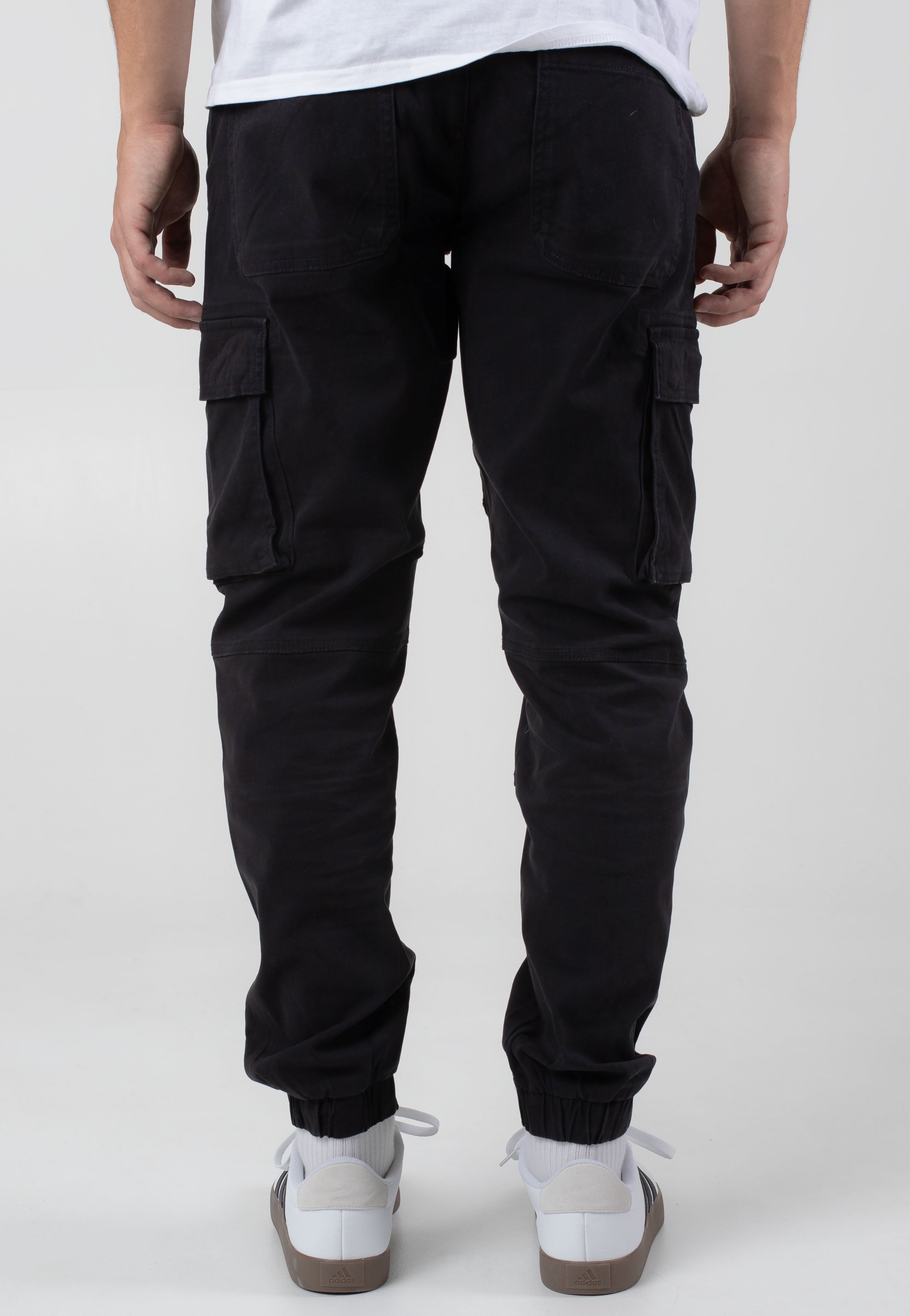 Only & Sons - Callie Life Cargo Cuff Black - Pants | Men-Image