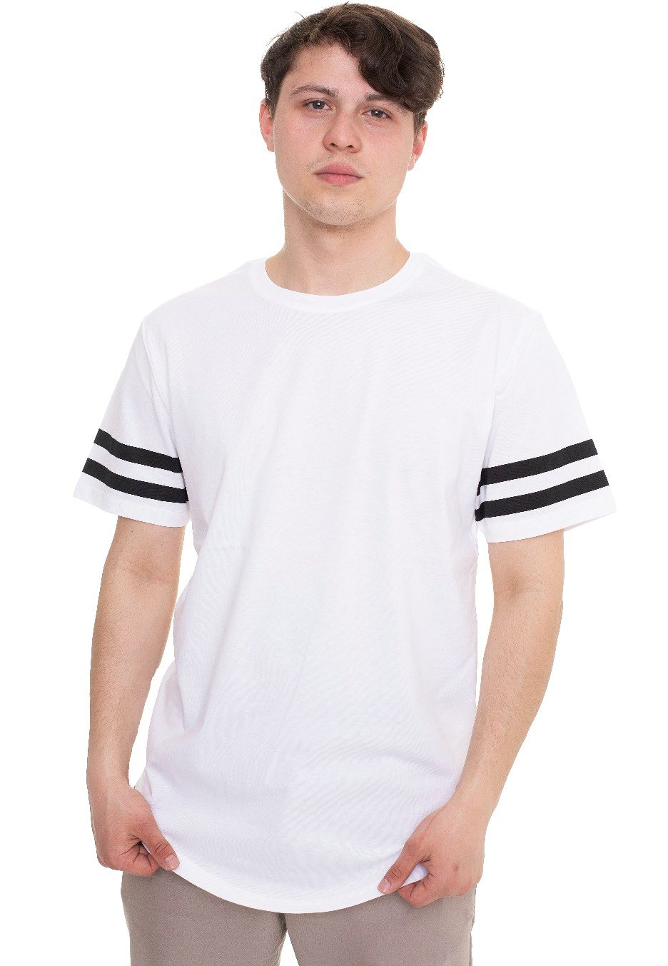 Only & Sons - Matt Life Longy Solid & Stripe Pack Of 2 Black - T-Shirt