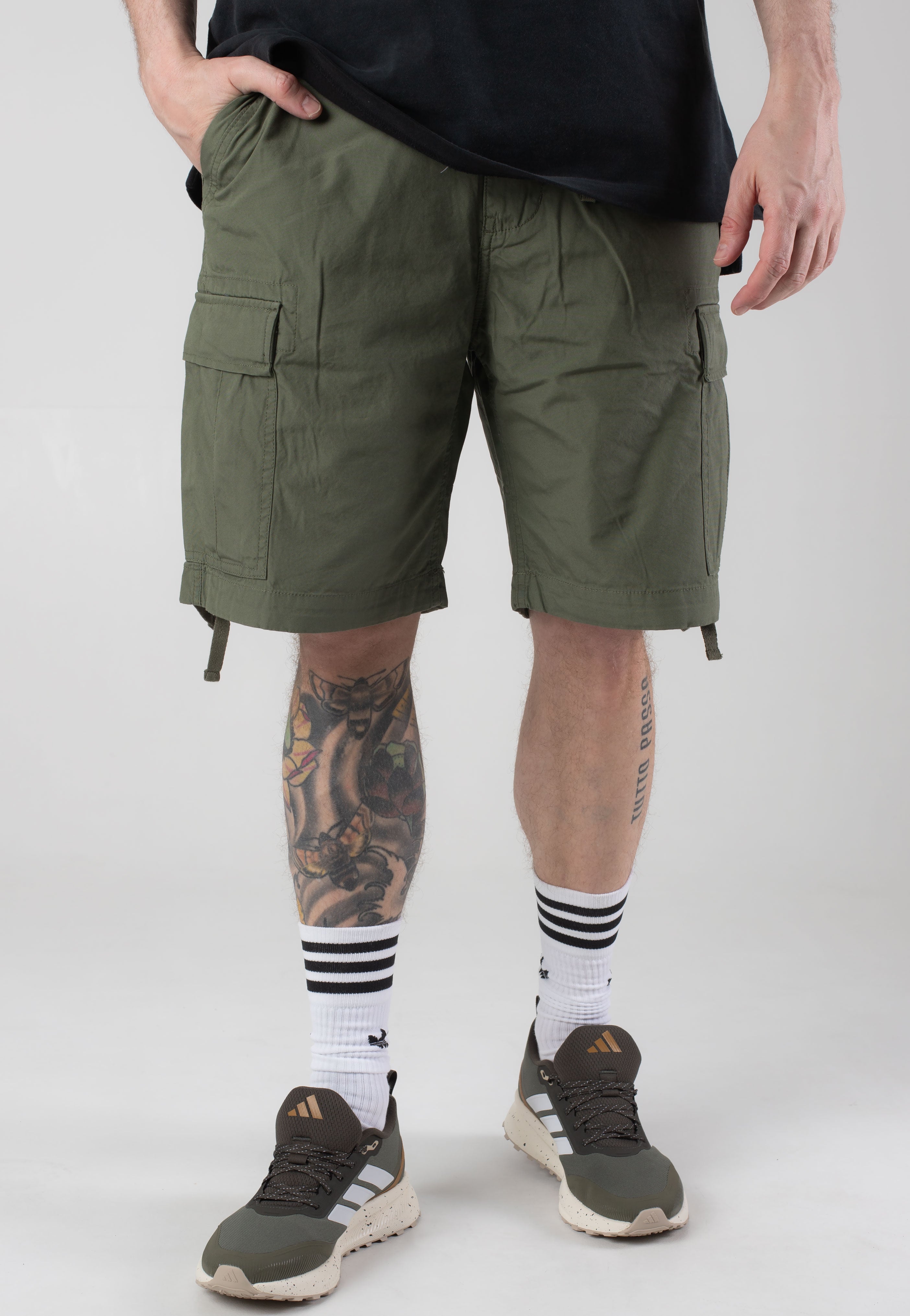 Vintage Industries - Davis Olive Drab - Shorts | Men-Image