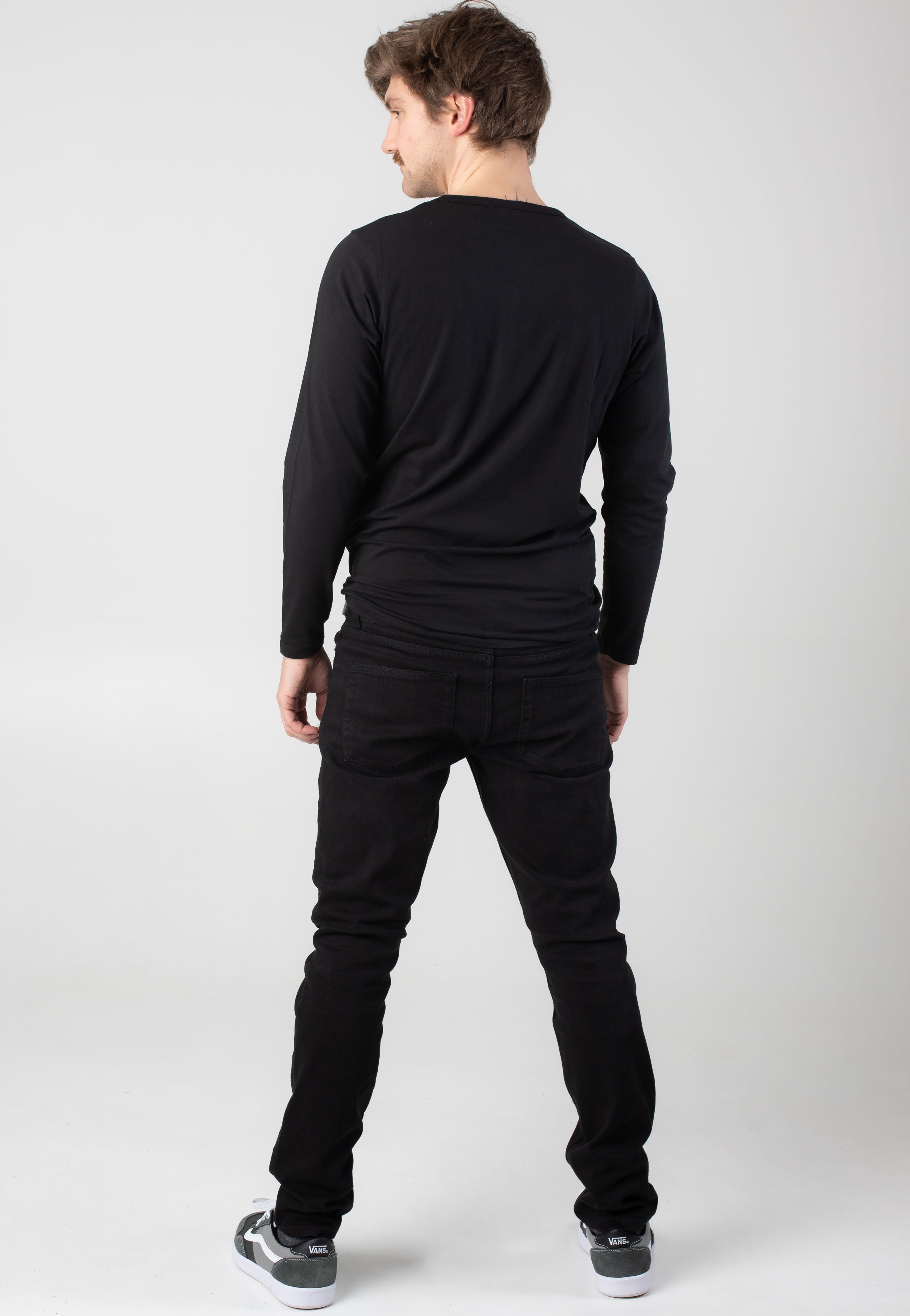 Only & Sons - Loom Slim Black Denim - Jeans | Men-Image