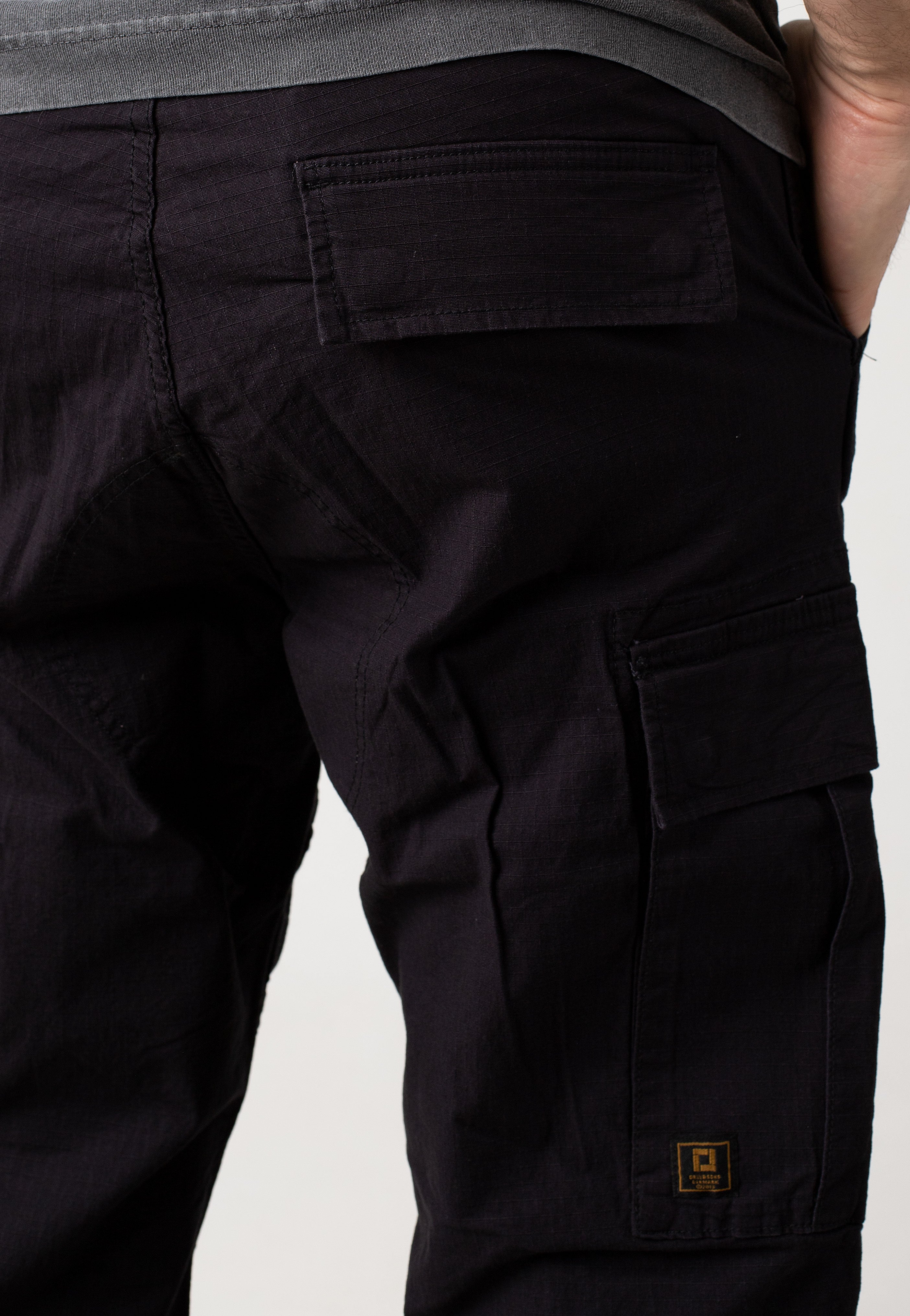 Only & Sons - Ray Life Ribstop Cargo Black - Pants | Men-Image