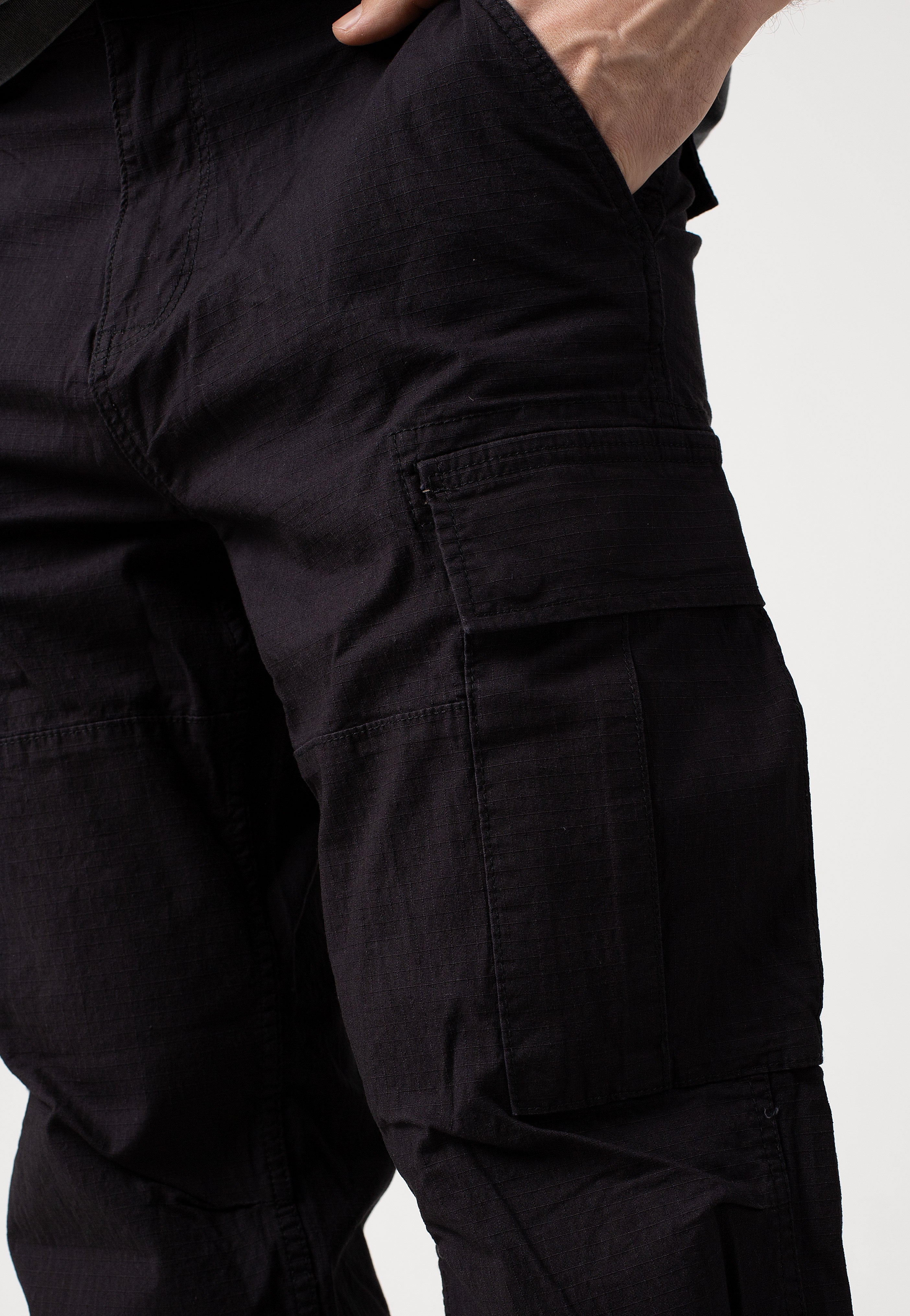 Only & Sons - Ray Life Ribstop Cargo Black - Pants | Men-Image