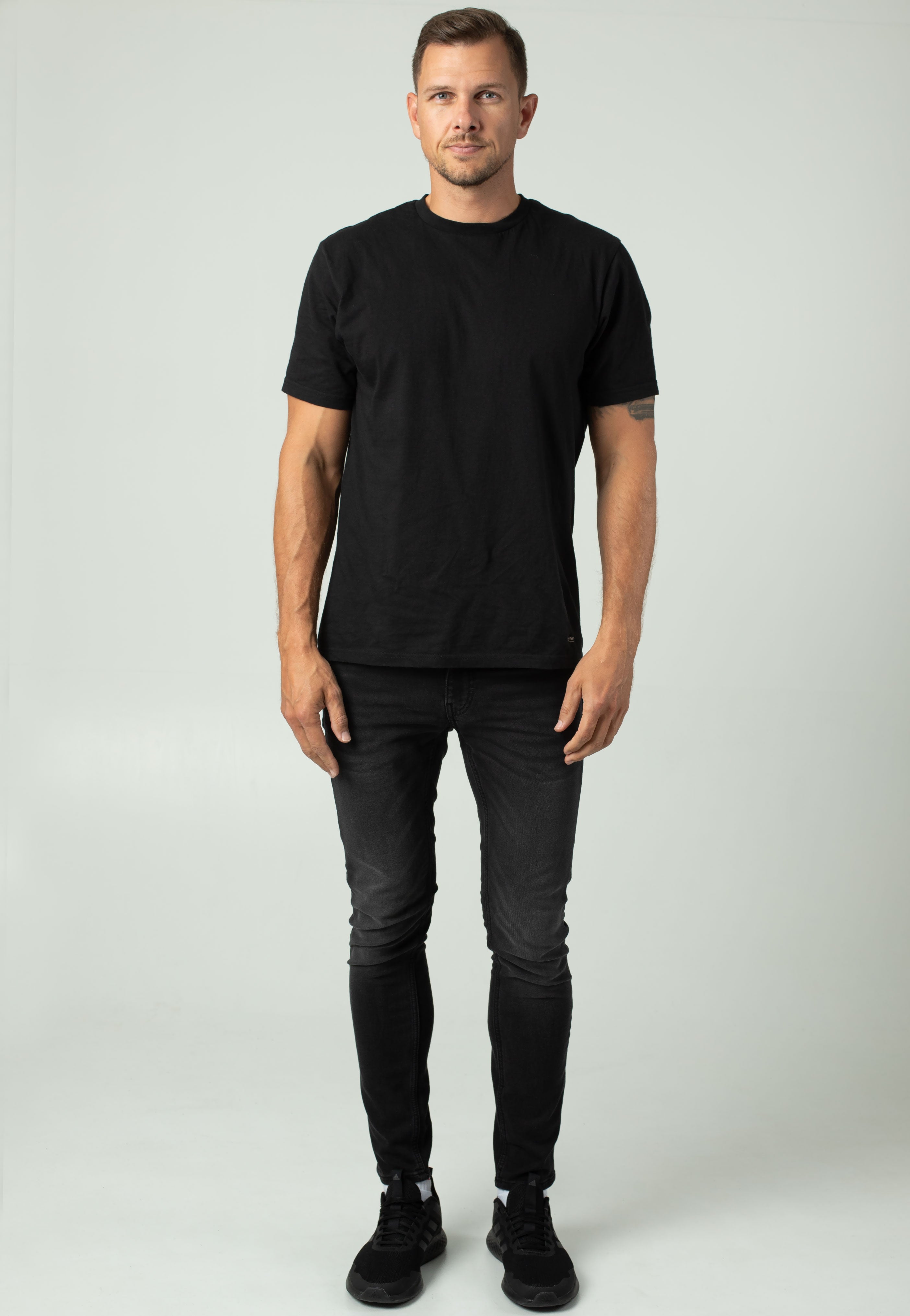 Only & Sons - Warp Skinny Jogg Washed Black - Jeans | Men-Image