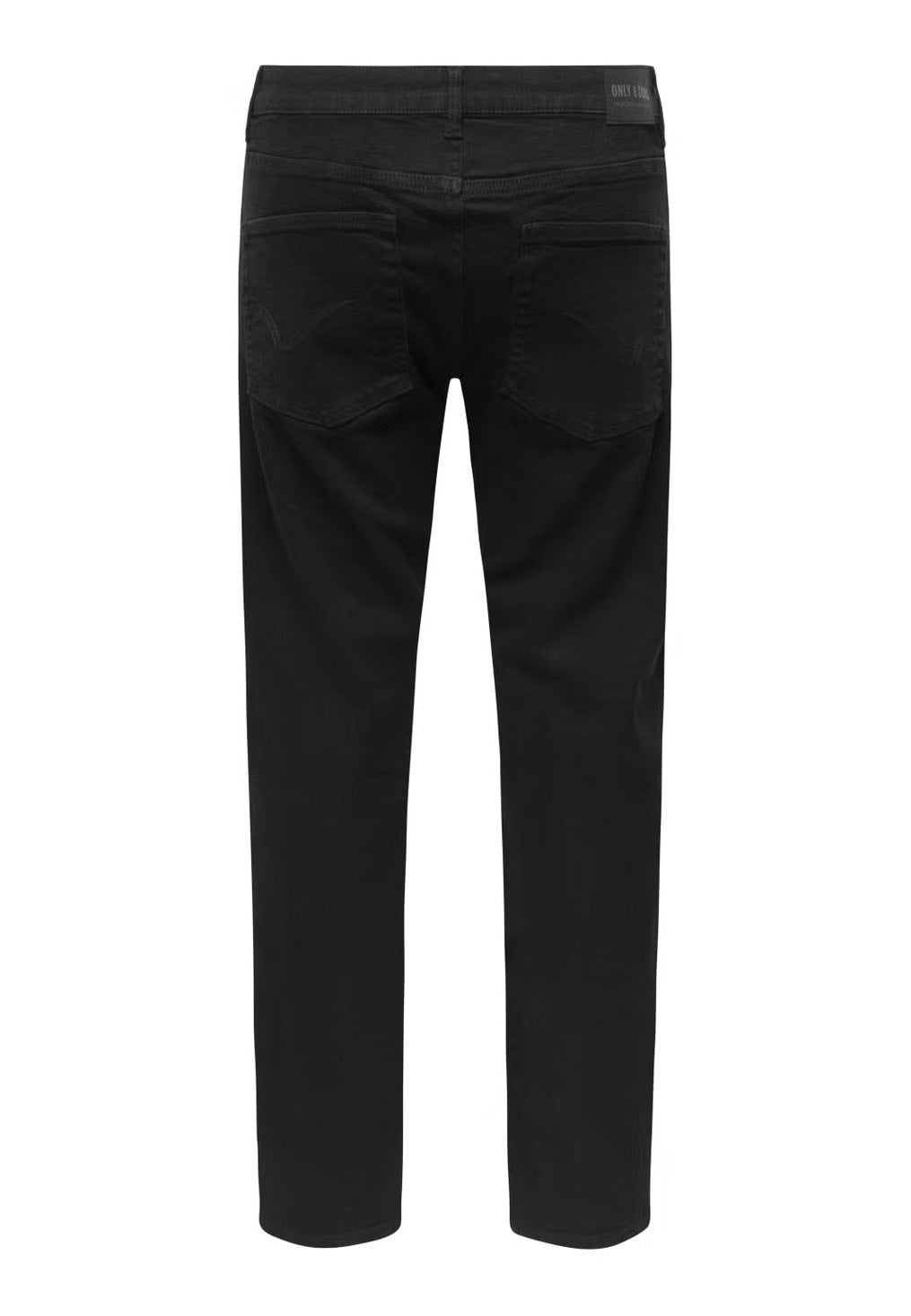 Only & Sons Weft Regular Black Denim Vaqueros