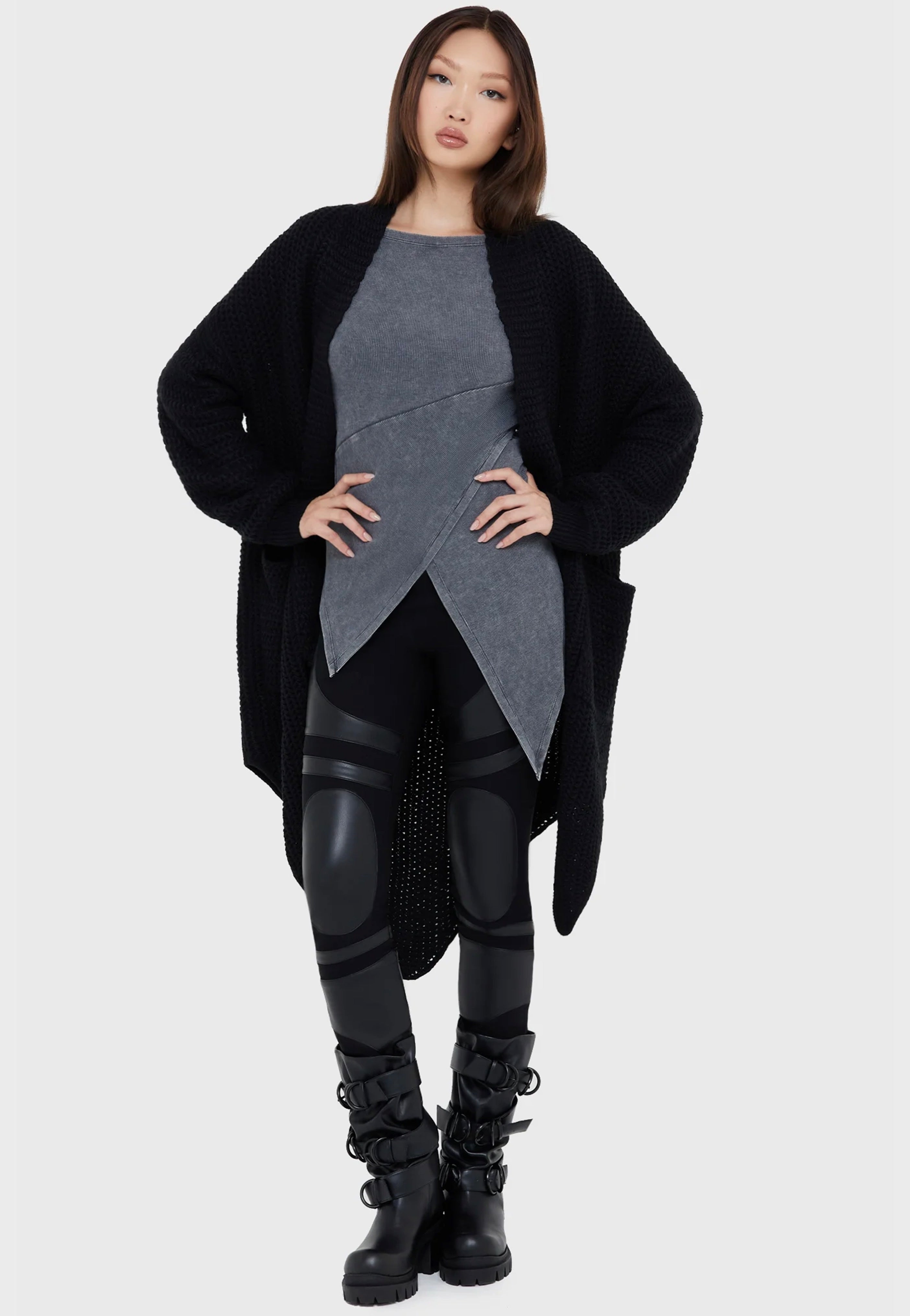 Killstar x Kihilist - Onyx Cloud Black - Cardigan | Women-Image
