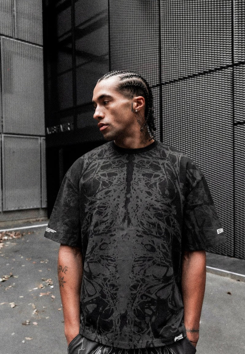 Stay Cold Apparel - Deathwood Heavy Oversized Black - T-Shirt | Neutral-Image