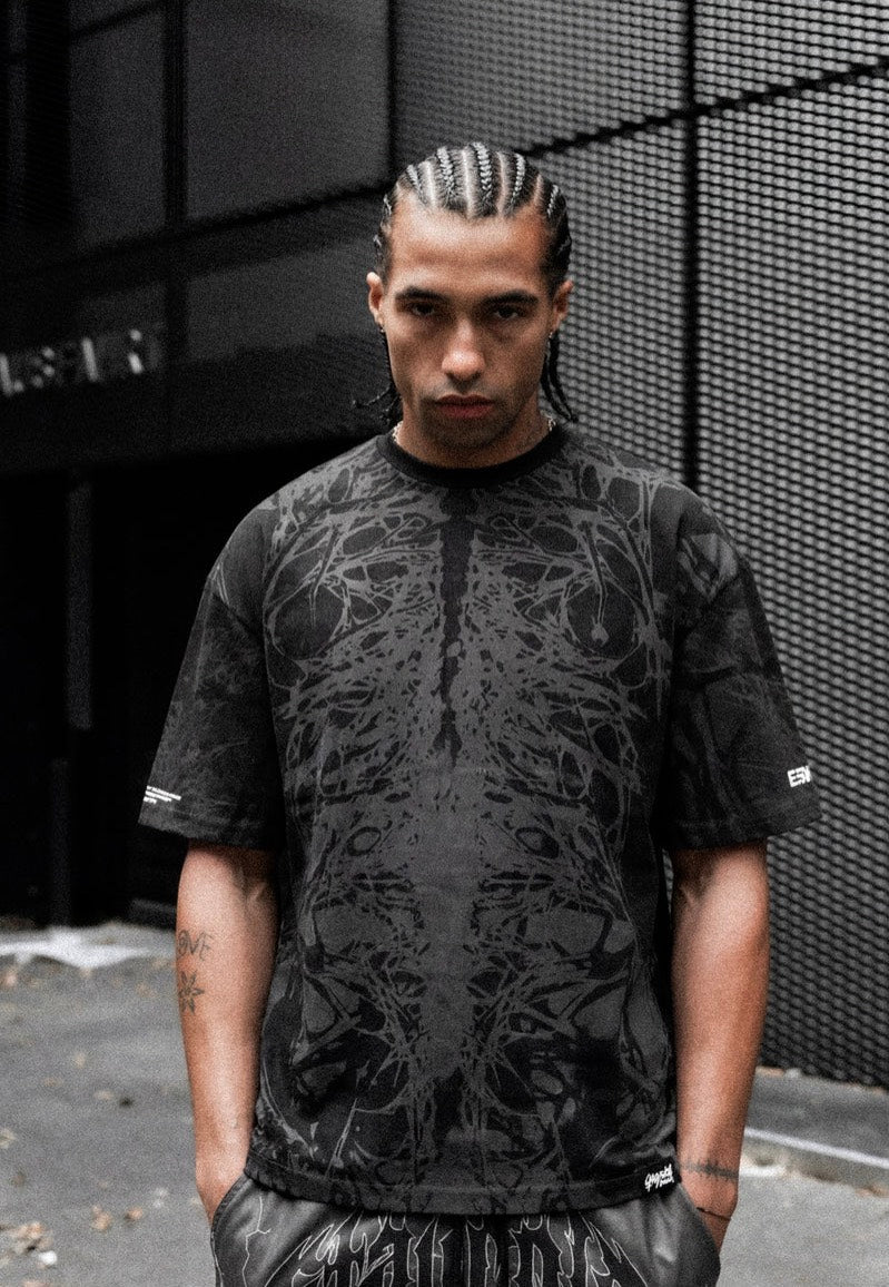 Stay Cold Apparel - Deathwood Heavy Oversized Black - T-Shirt | Neutral-Image