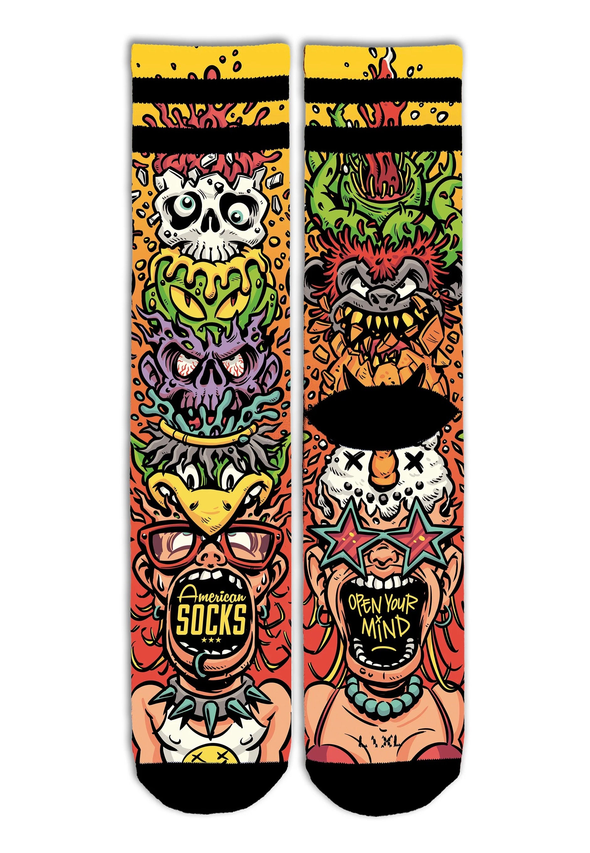 American Socks - Open Your Mind - Socks | Neutral-Image
