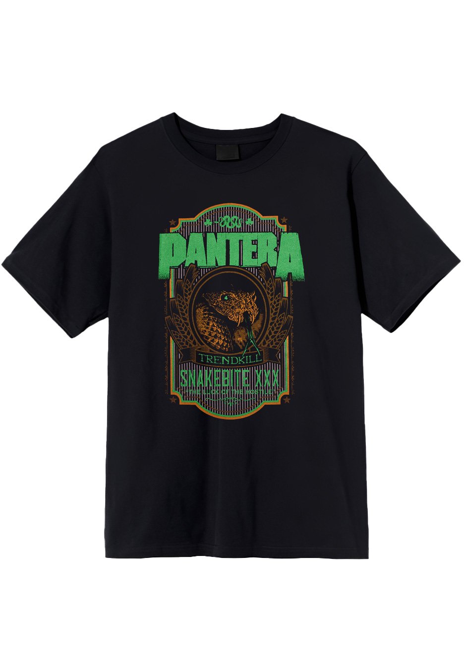 Pantera - Snakebite XXX Label - T-Shirt