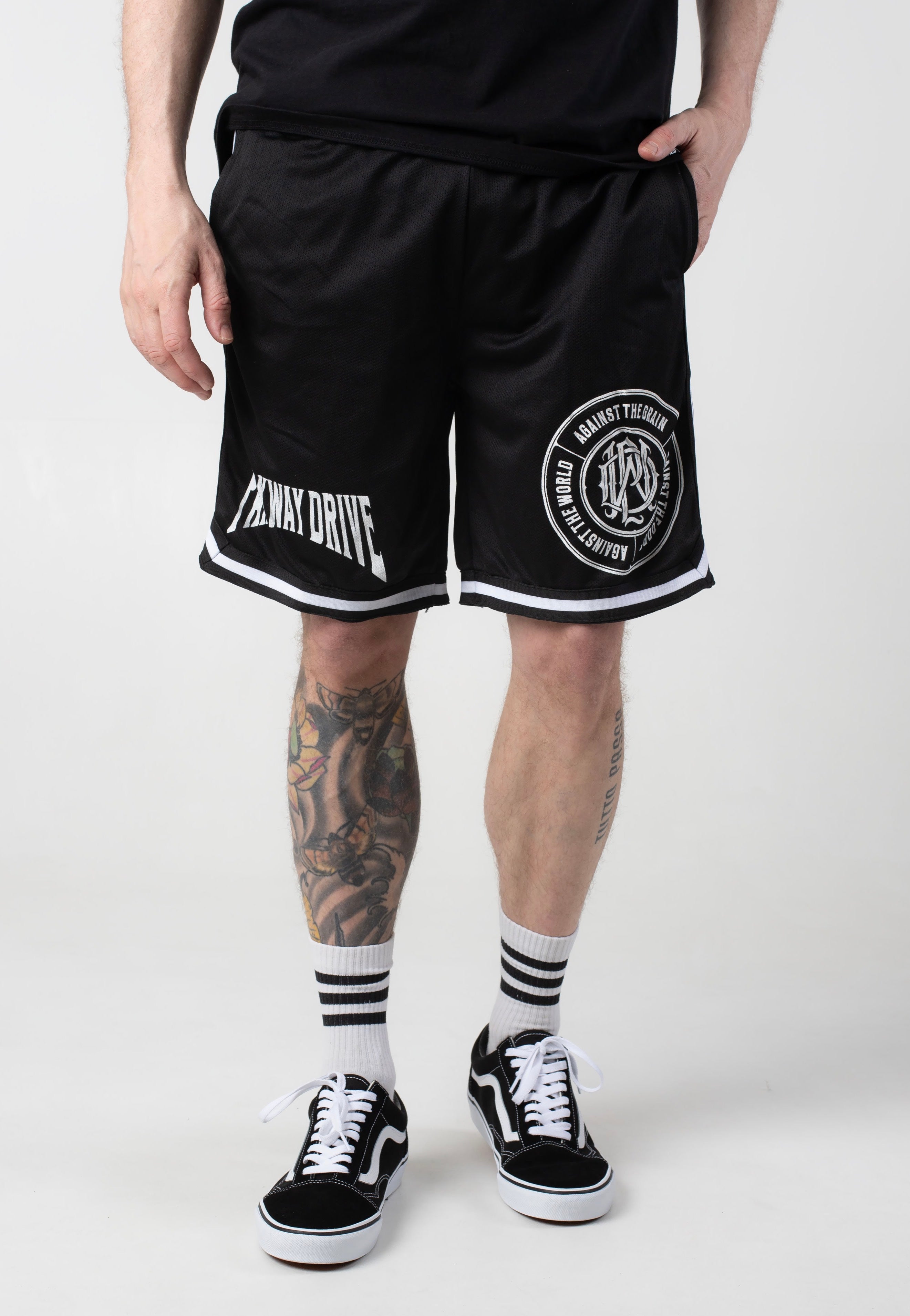 Parkway Drive - Against The Grain Striped - Shorts | Men-Image