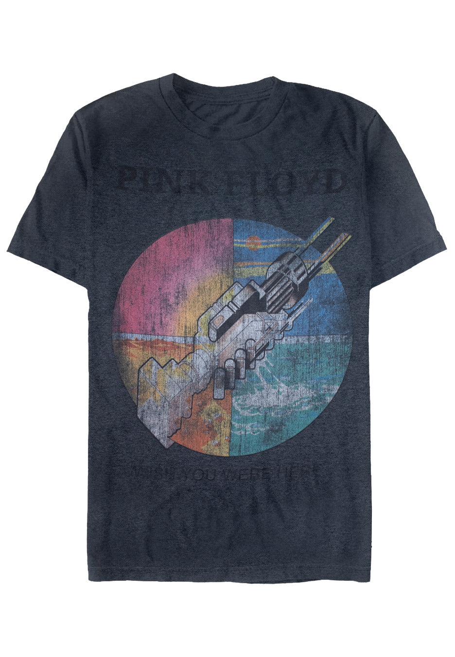 Pink Floyd - Wish You Were Here Grey - T-Shirt | Neutral-Image