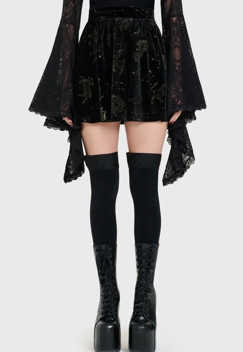 Killstar Polaris Night Mini Multi Minifalda