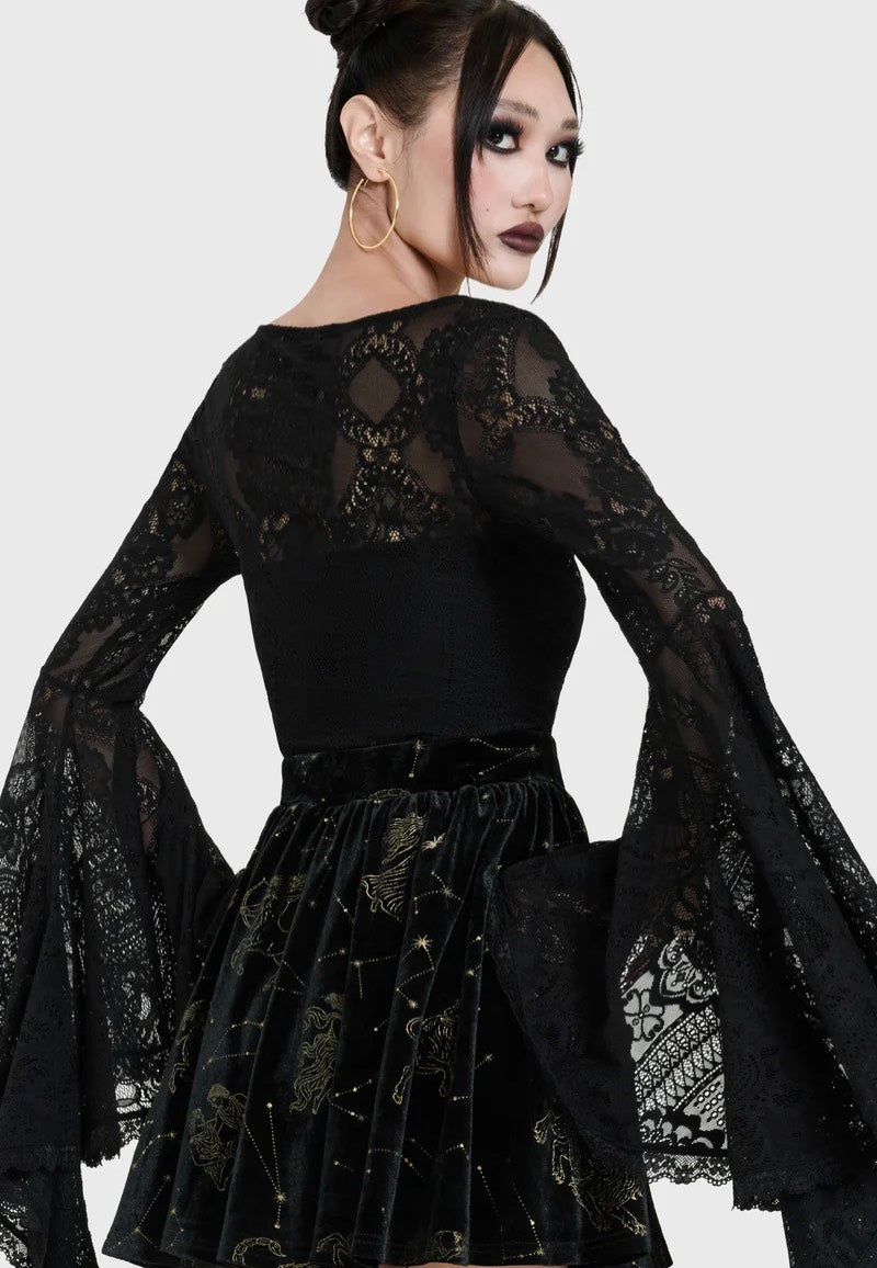 Killstar Polaris Night Mini Multi Minifalda