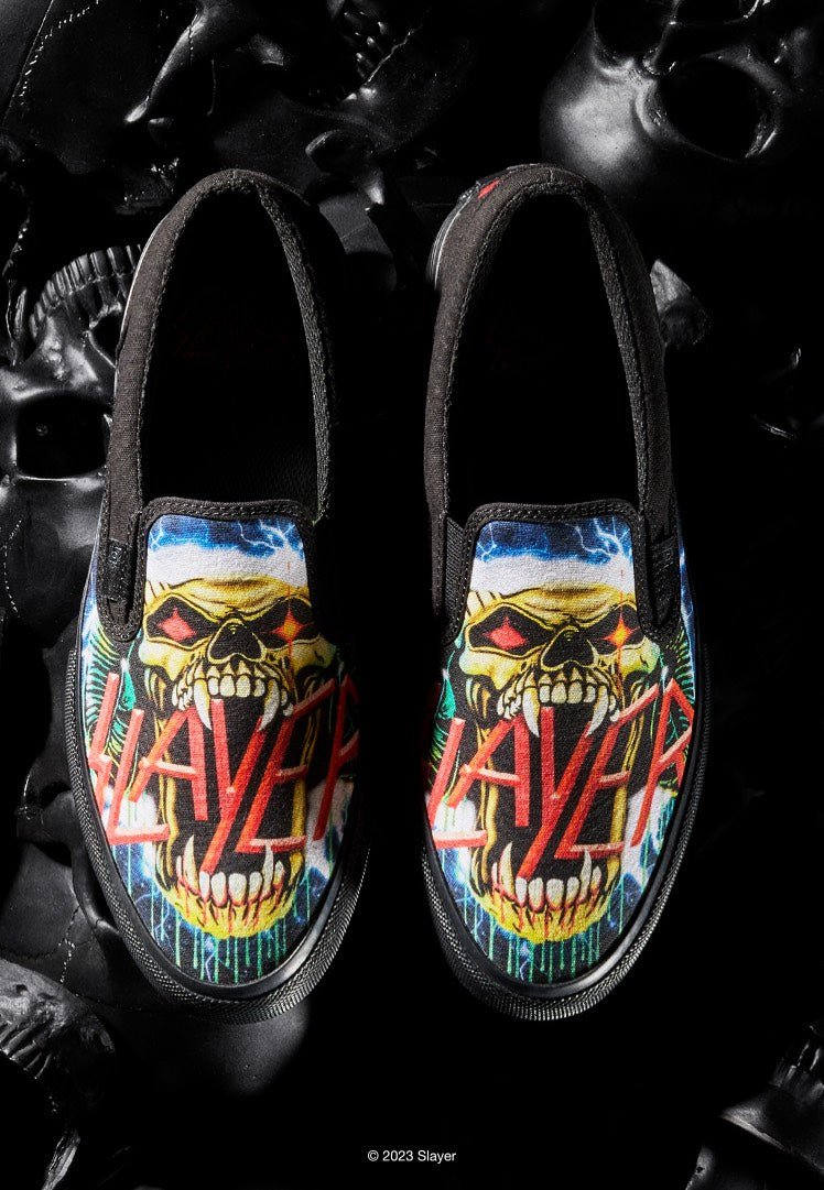 DC x Slayer - Manual Black/Black/Green - Shoes | Nuclear Blast