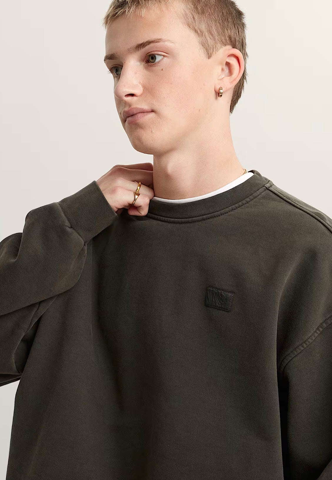 Vans - Crewneck Faded Black - Sweater | Men-Image