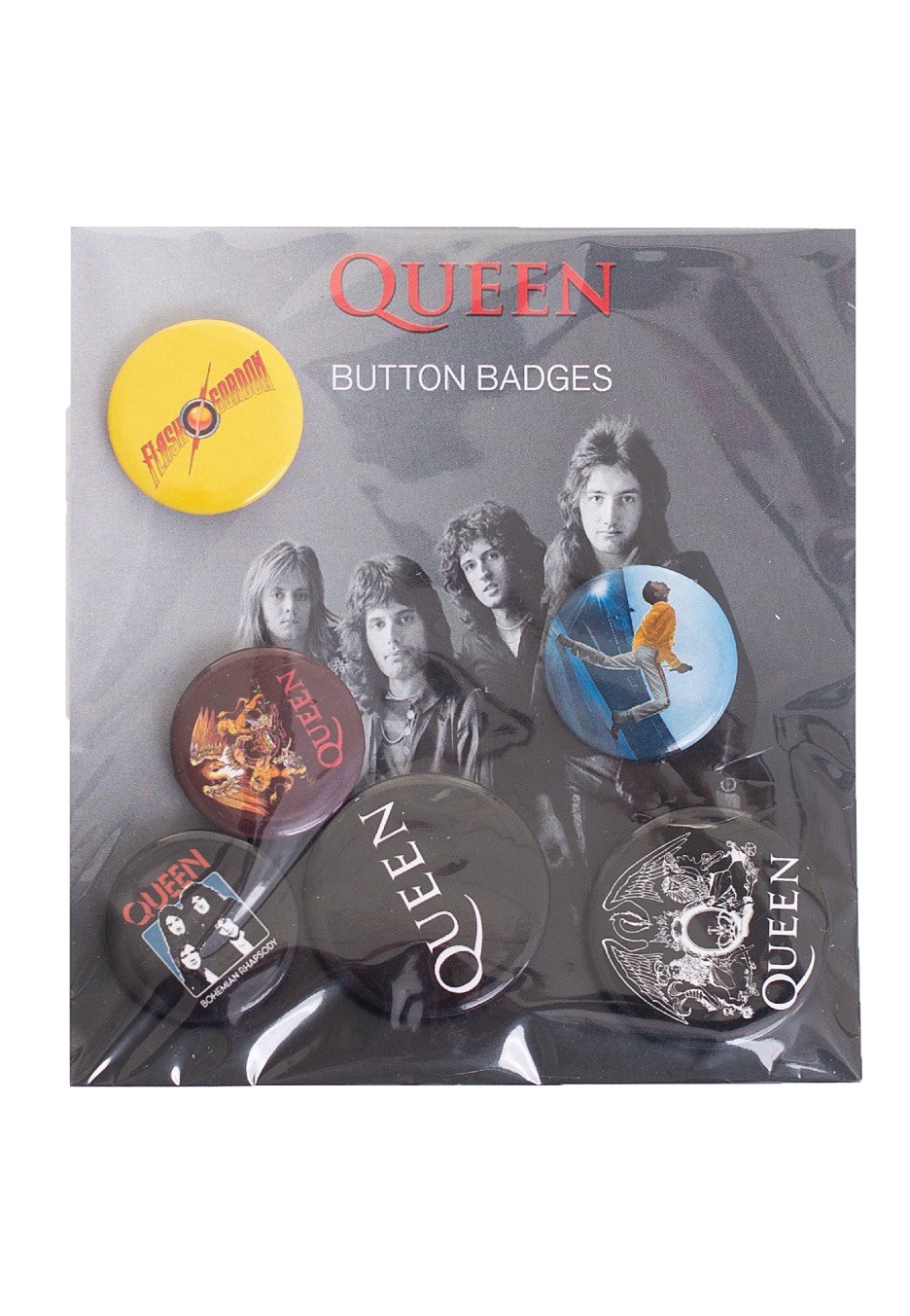 Queen - Mix 2 Pack Of 5 - Button Set