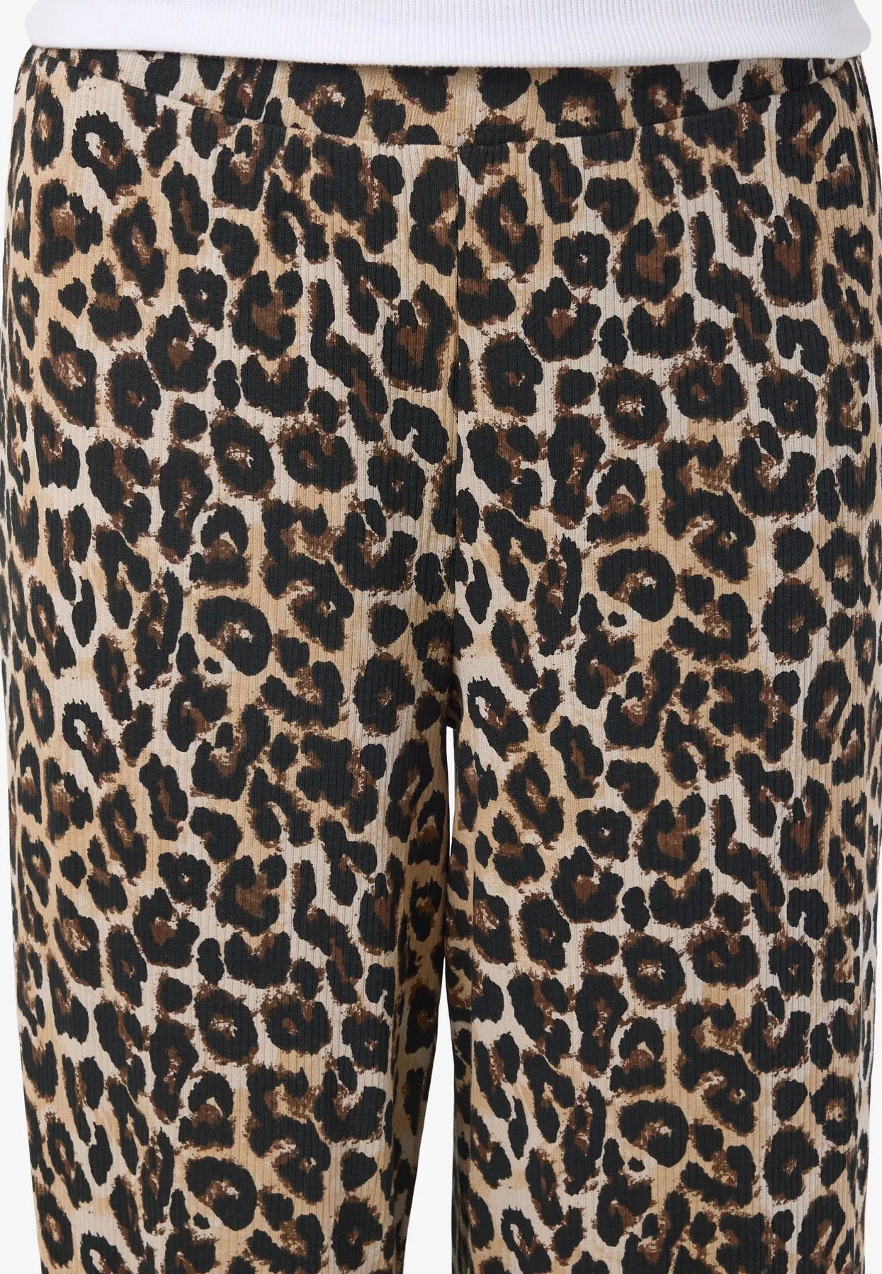 Noisy May - Pasa Wide Black Leo - Pants | Women-Image