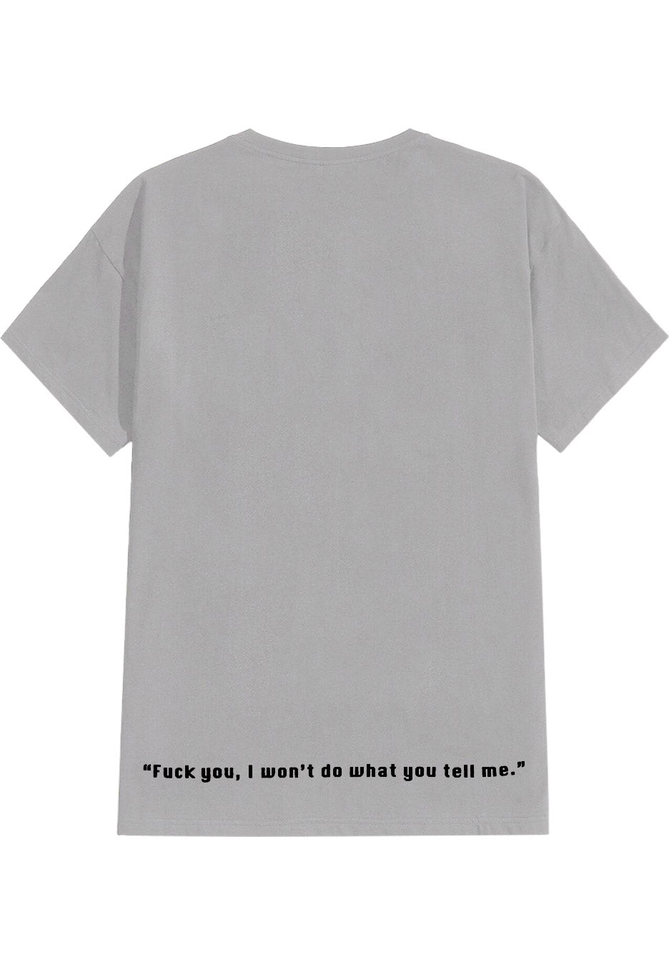 Rage Against The Machine Won't Do Camiseta