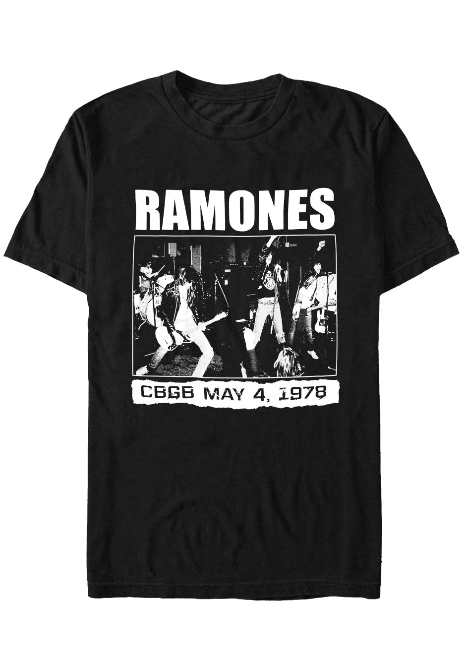 Ramones - CBGB 1978 - T-Shirt | Neutral-Image