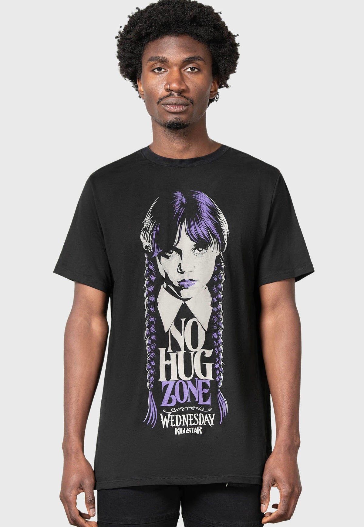 Killstar & Wednesday Ray Of Jet Black Black Camiseta