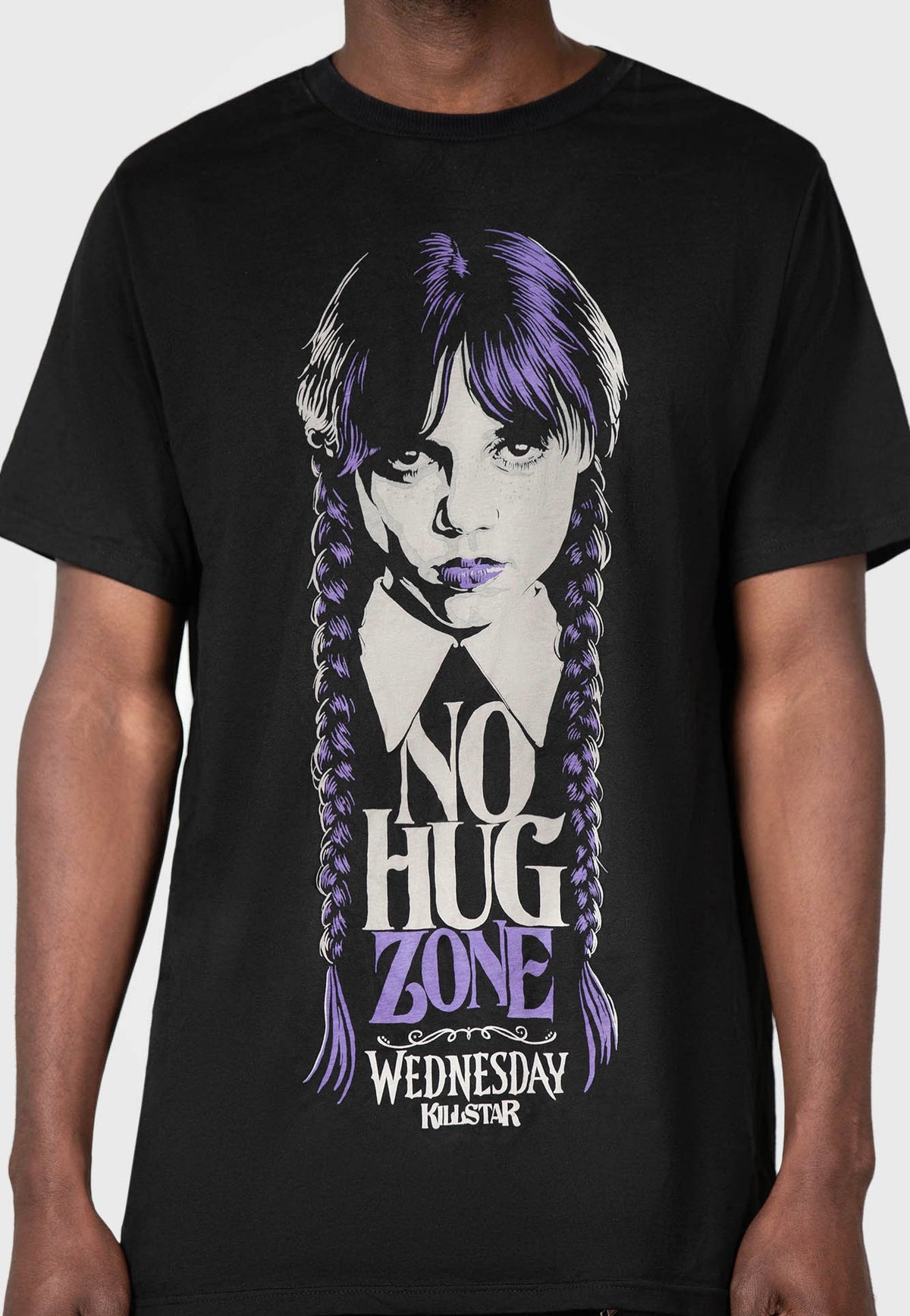 Killstar & Wednesday Ray Of Jet Black Black Camiseta