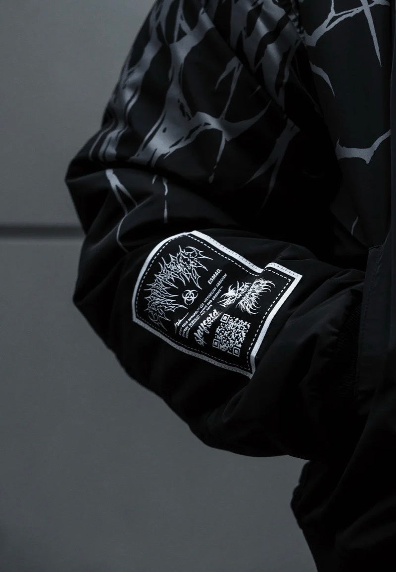 Stay Cold Apparel - Reign Of Blood Acid Washed - Jacket | Neutral-Image