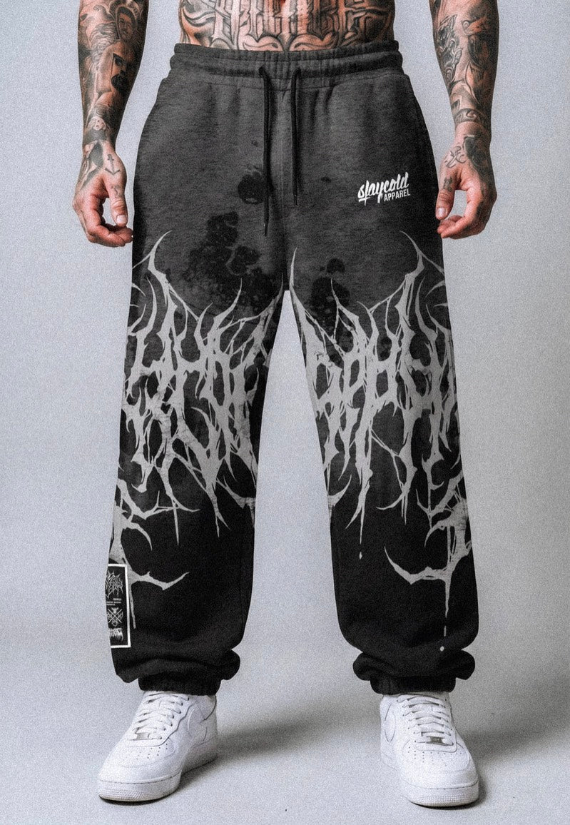 Stay Cold Apparel Reign Of Blood Grey Dye Chandal