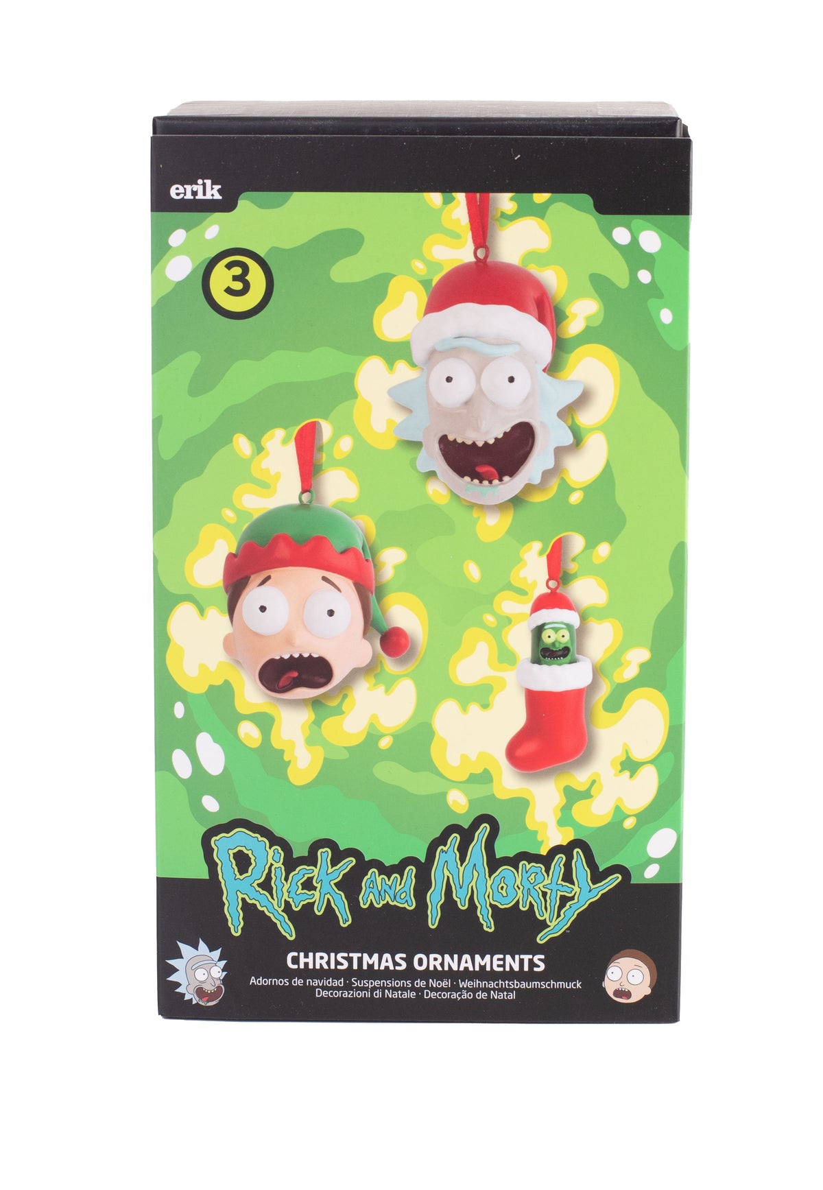 Rick And Morty Rick and Morty Ornaments Christmas Tree Decorations