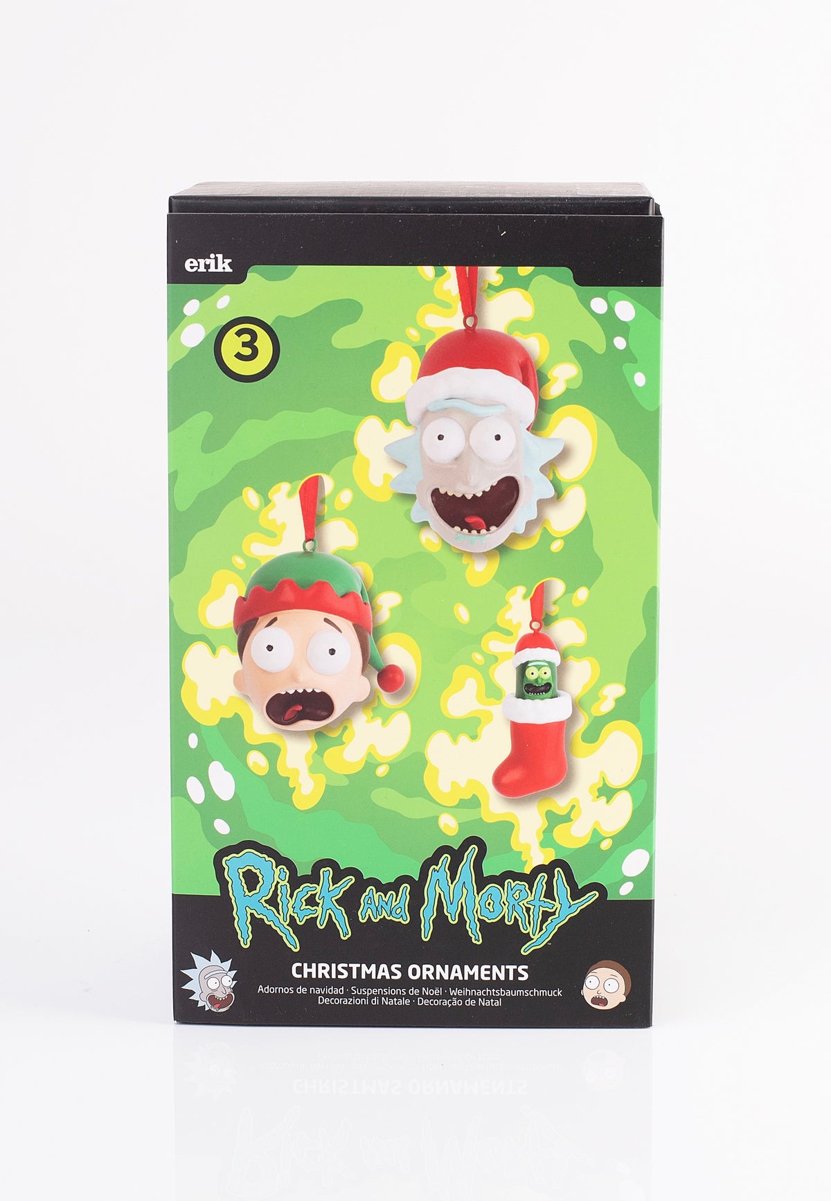 Rick And Morty Rick and Morty Ornaments Christmas Tree Decorations