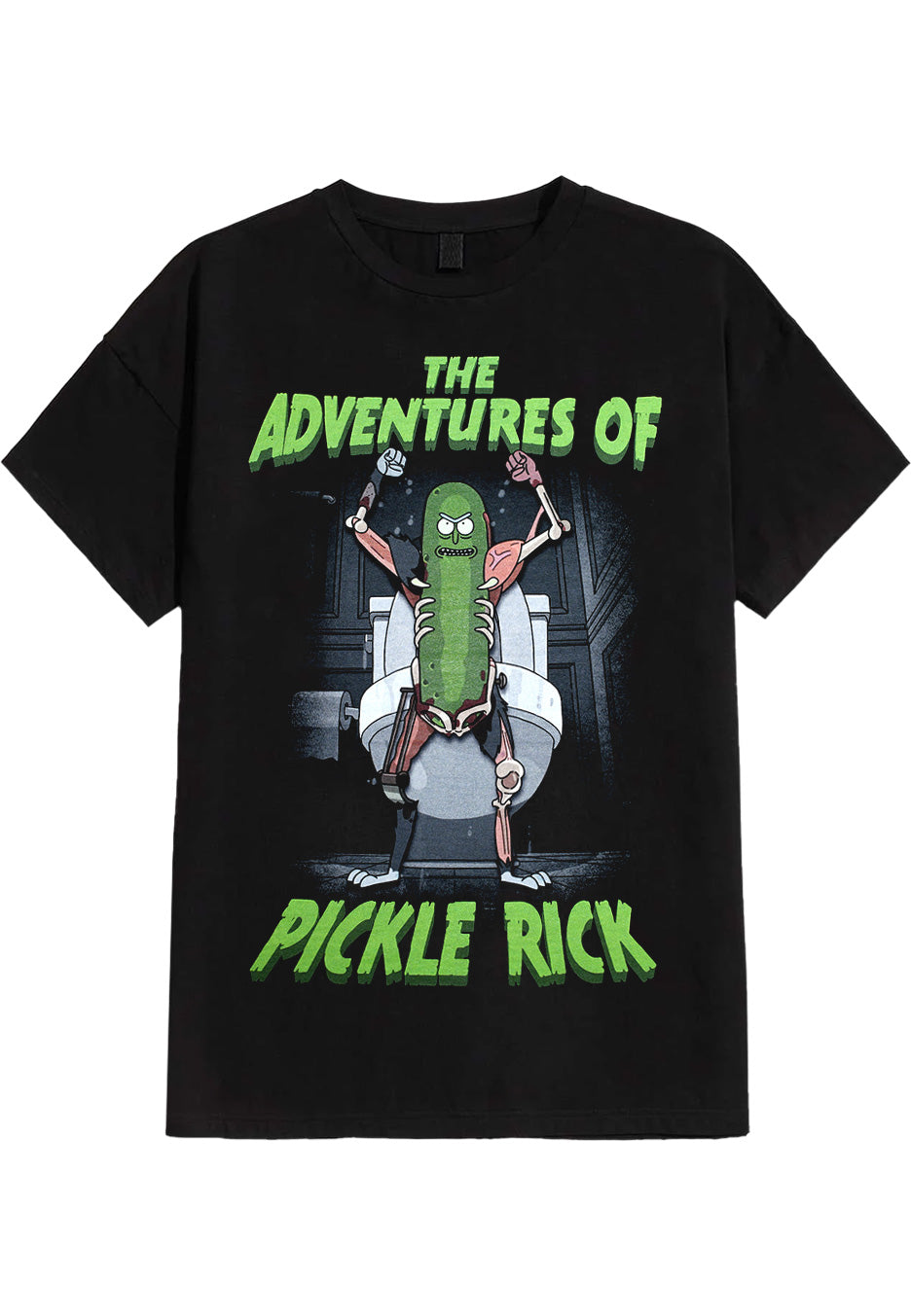 Rick And Morty - Adventures Of Pickle Rick - T-Shirt | Neutral-Image