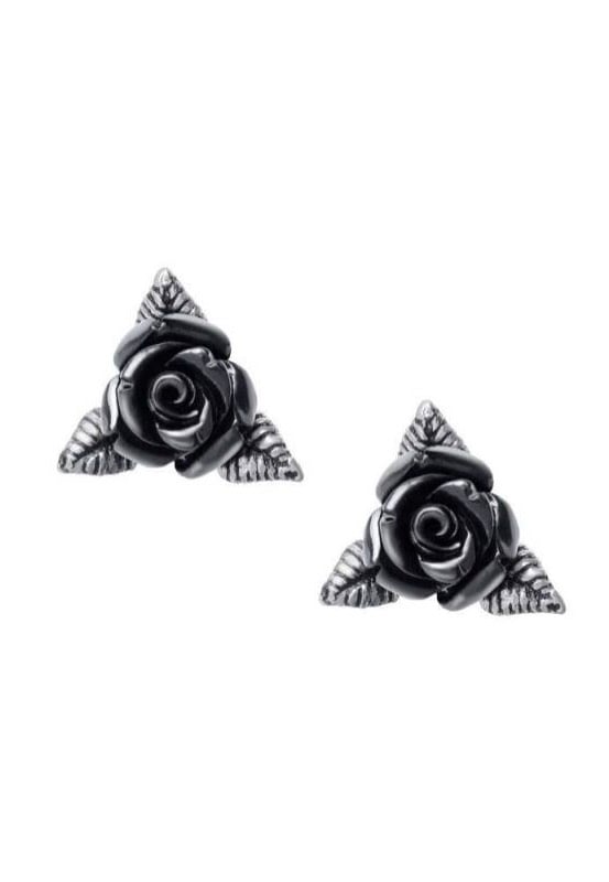 Alchemy England - Ring O' Roses Studs Silver - Earrings