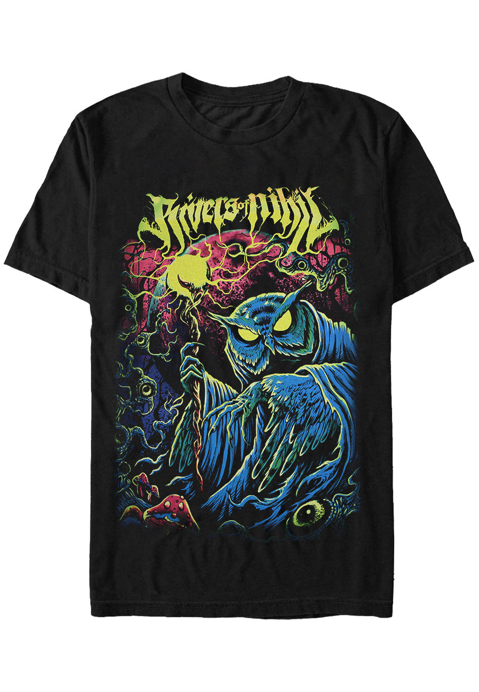 Rivers Of Nihil - Blacklight - T-Shirt | Neutral-Image