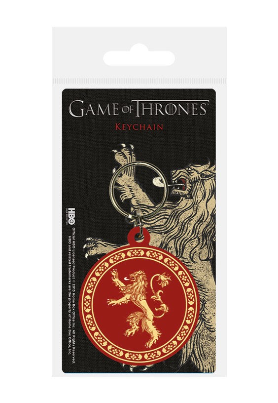 Game Of Thrones - Lannister Rubber - Keychain