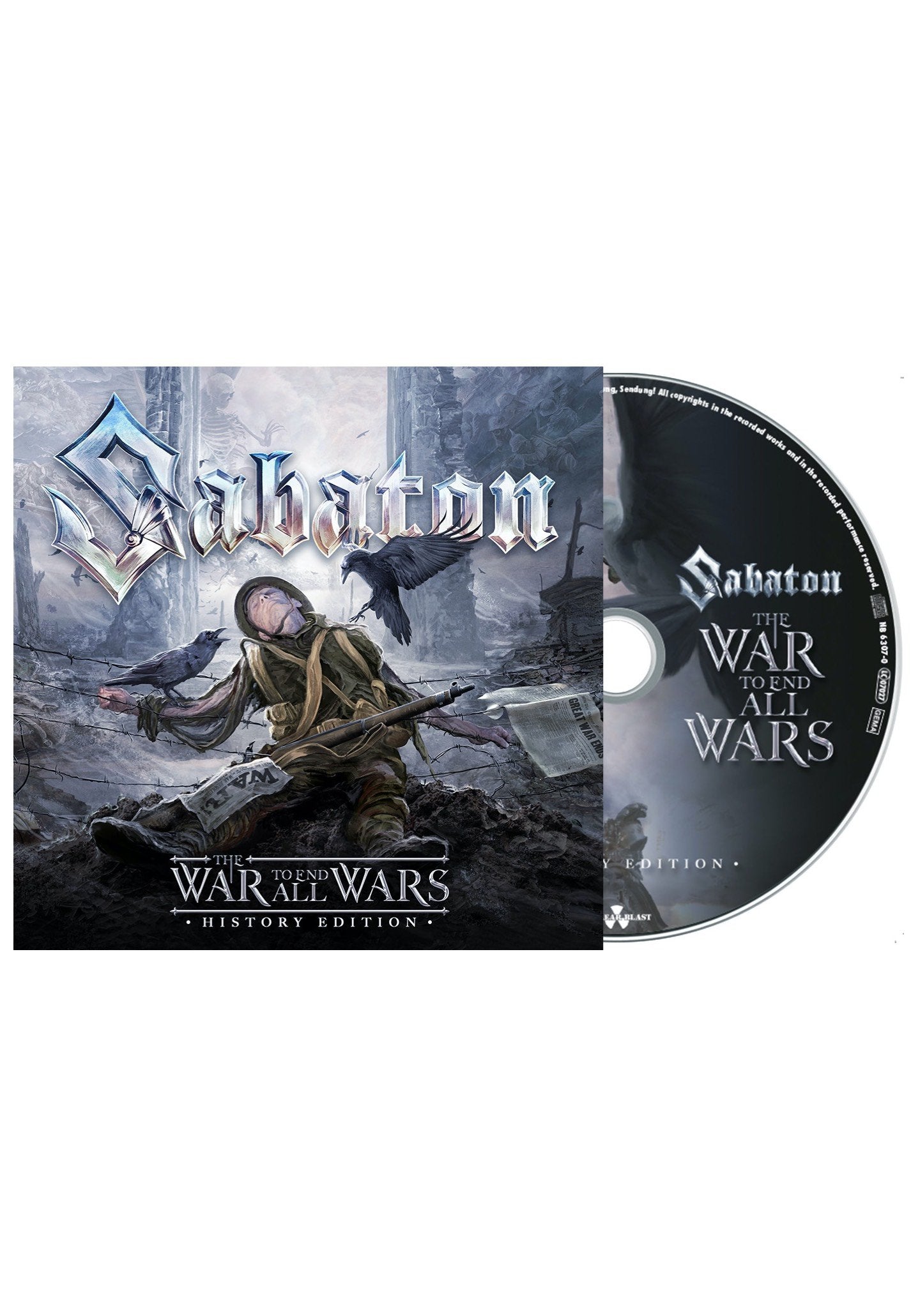 Sabaton - The War To End All Wars Ltd. History Edition - Digibook CD