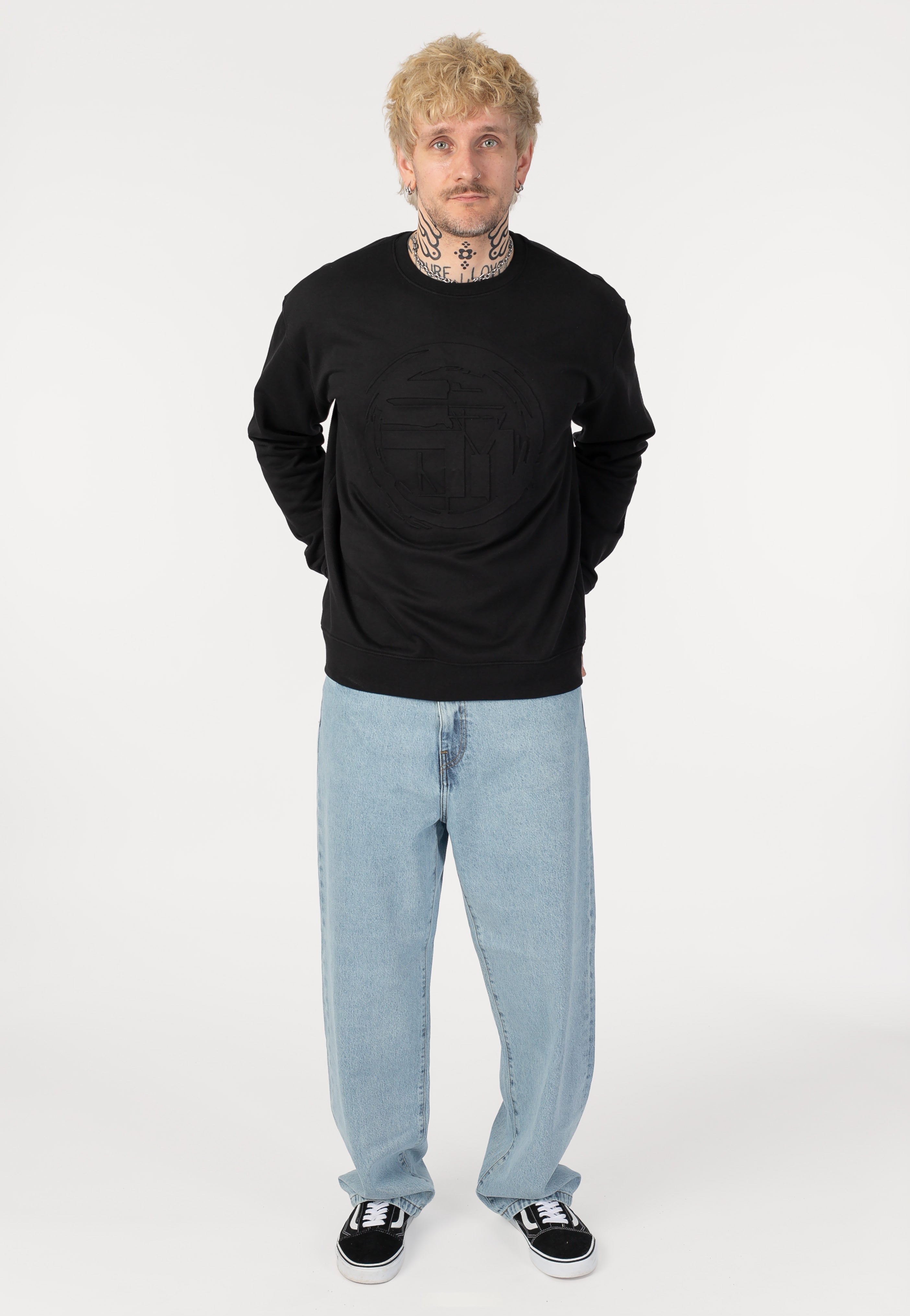 Saltatio Mortis - SM Signet Embossed - Sweater | Men-Image