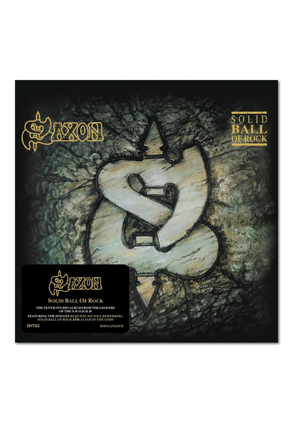 Saxon - Solid Ball Of Rock - Digipak CD | Nuclear Blast