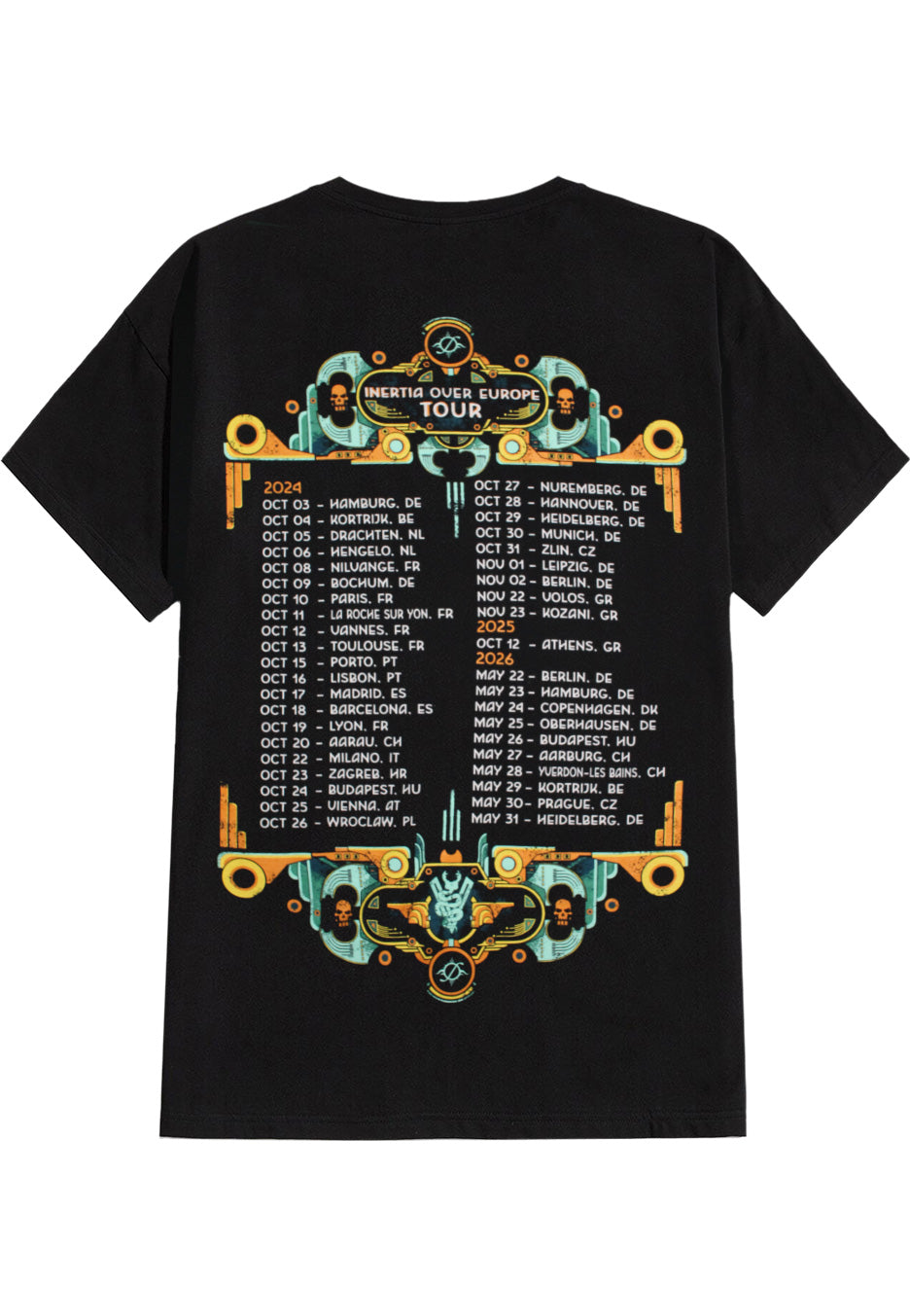 Scar Of The Sun - Interia Tour 2026 - T-Shirt | Neutral-Image