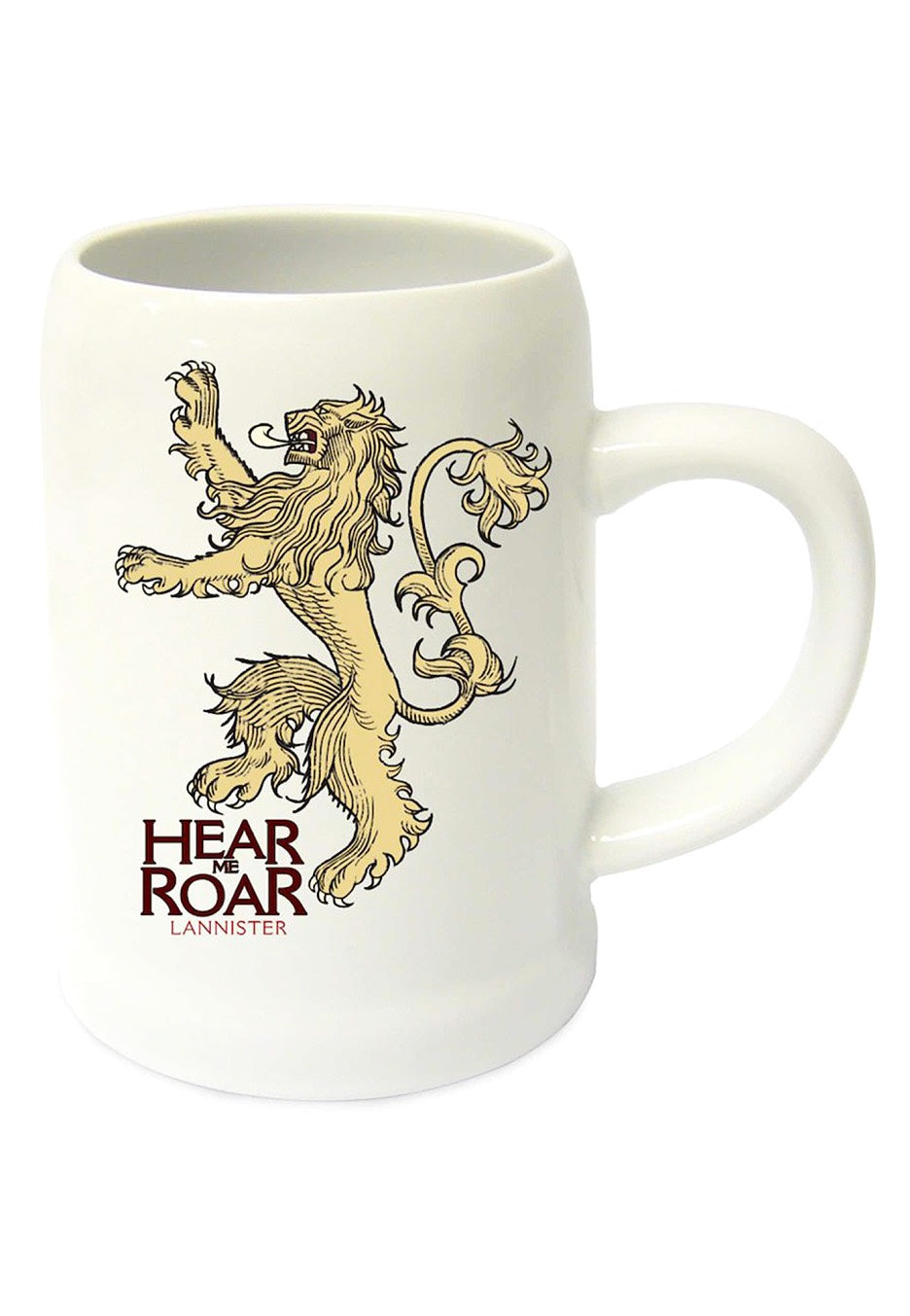 Game Of Thrones - Lannister Ceramic Stein - Mug