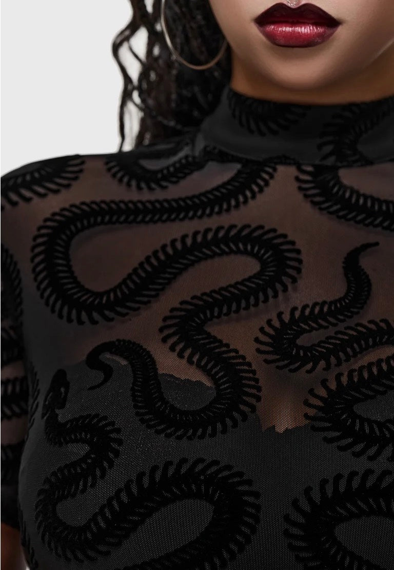 Killstar Serpentes Black Top
