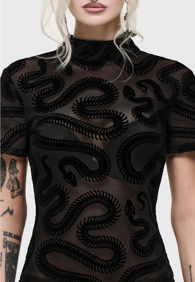 Killstar Serpentes Black Top