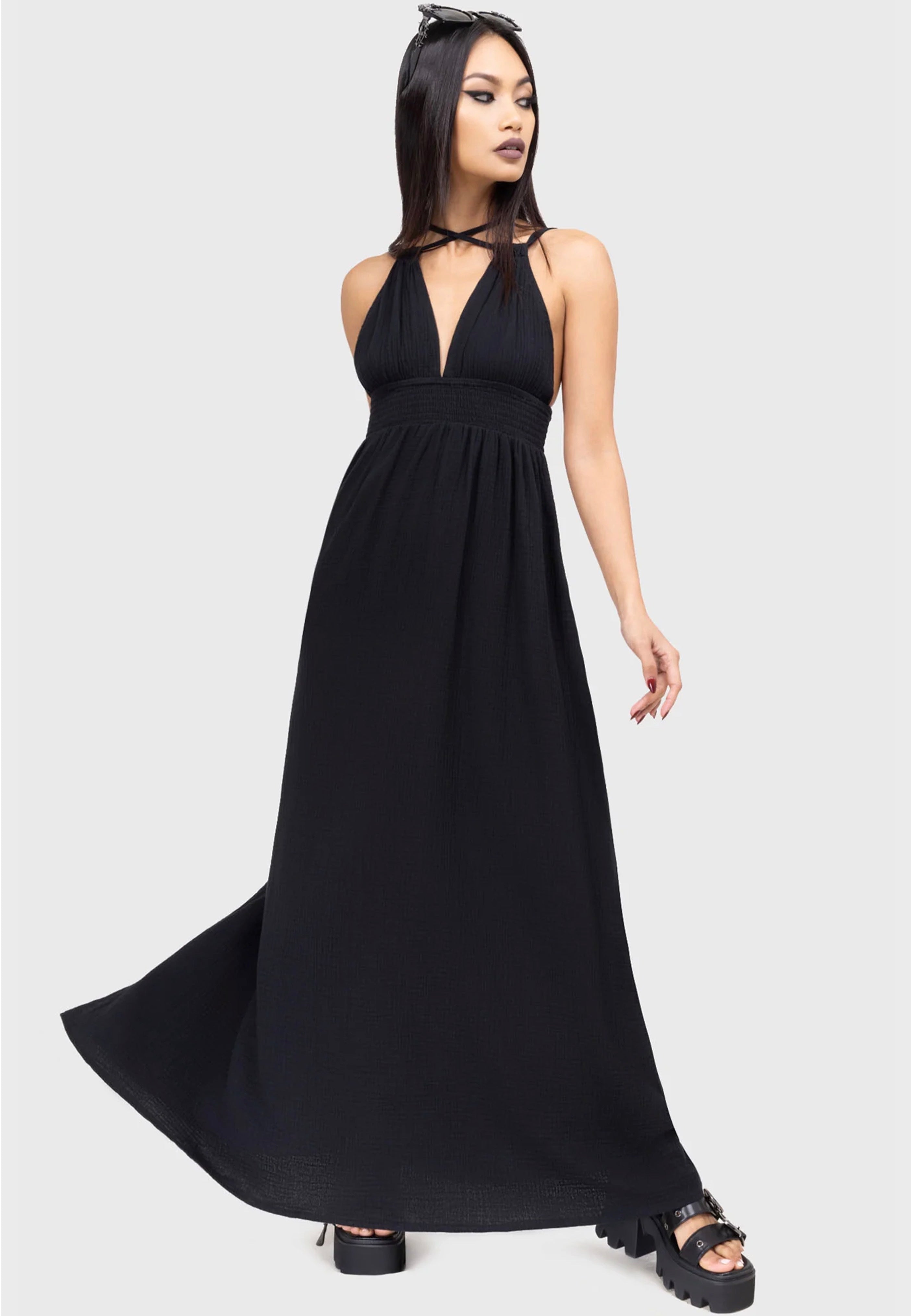 Killstar - Shadow Dance Black - Dress | Women-Image