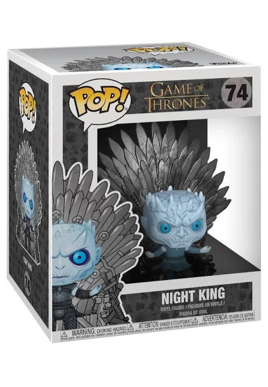Game Of Thrones - Night King Sitting on Throne POP! Vinyl Deluxe - Funko Pop