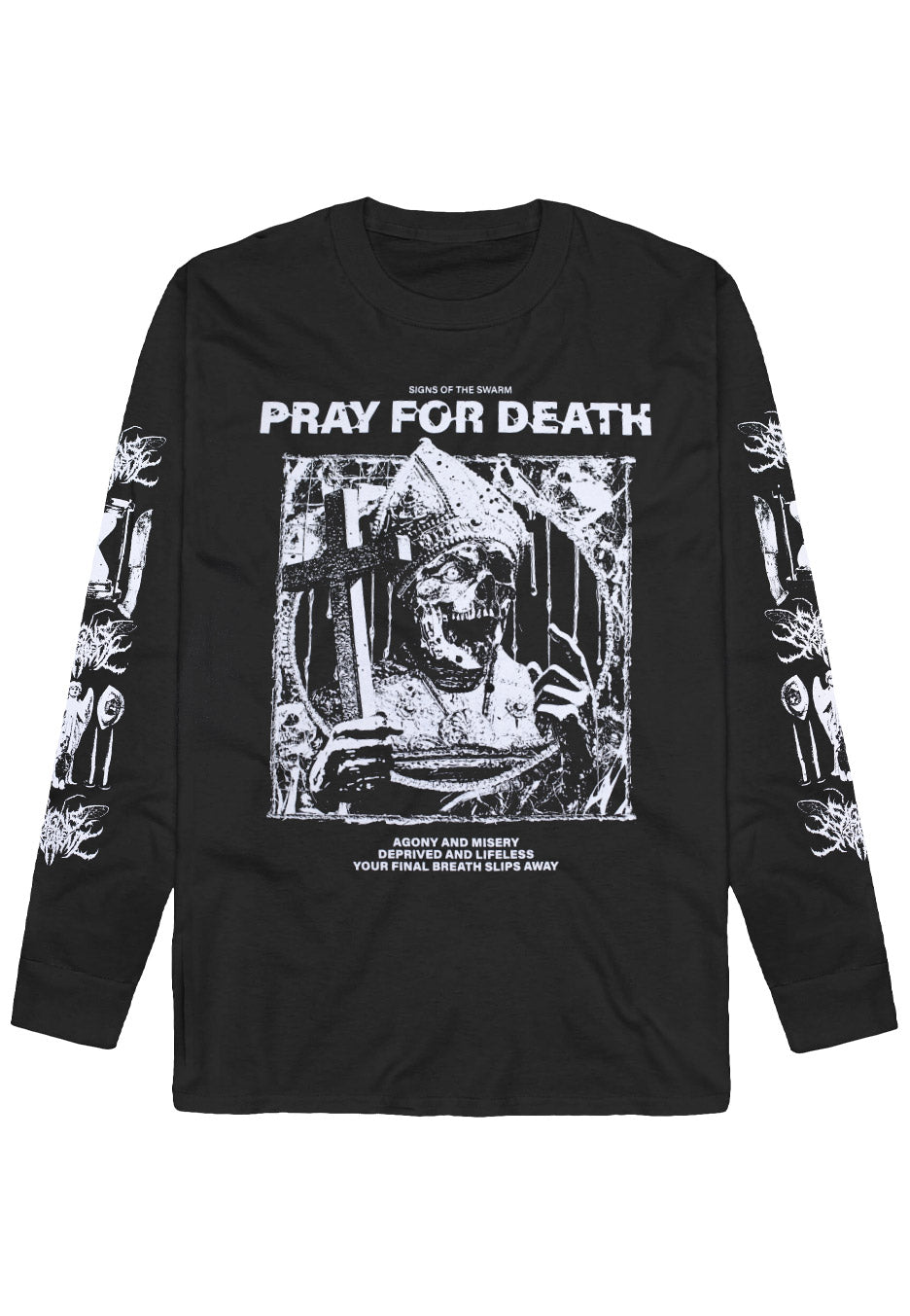Signs Of The Swarm - Pray For Death - Longsleeve | Neutral-Image