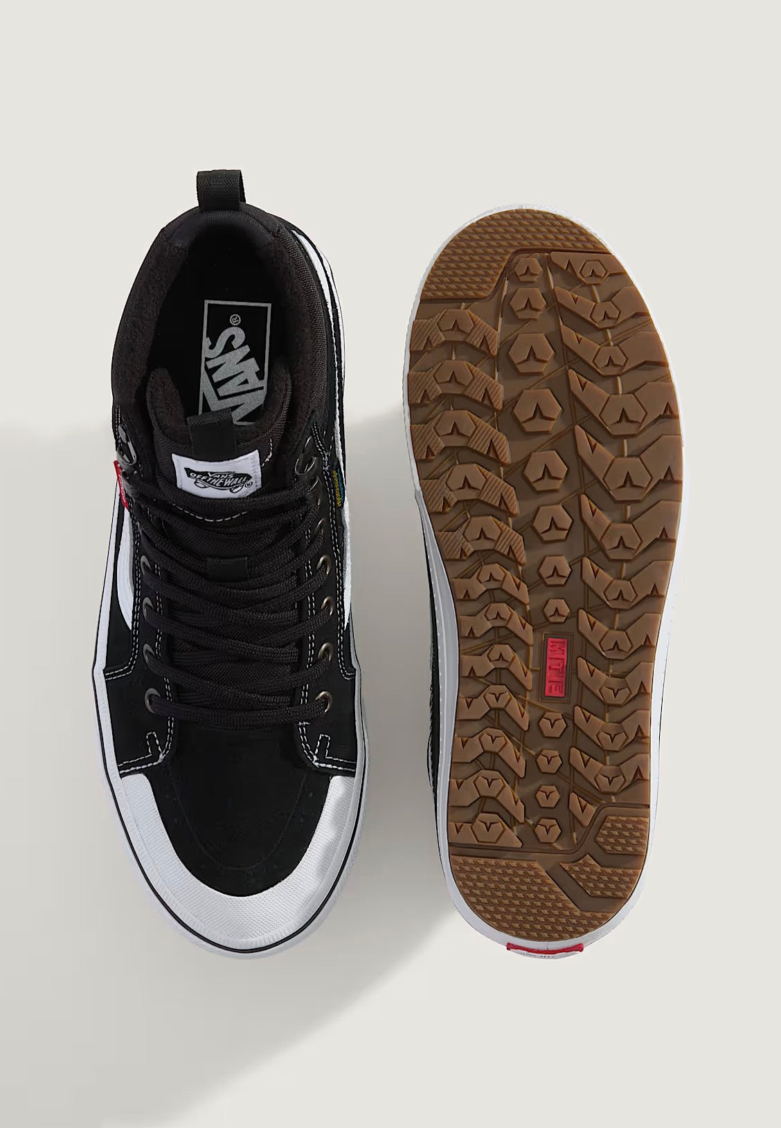Vans Sk8-Hi Waterproof Insulated Mte Black/White Zapatos